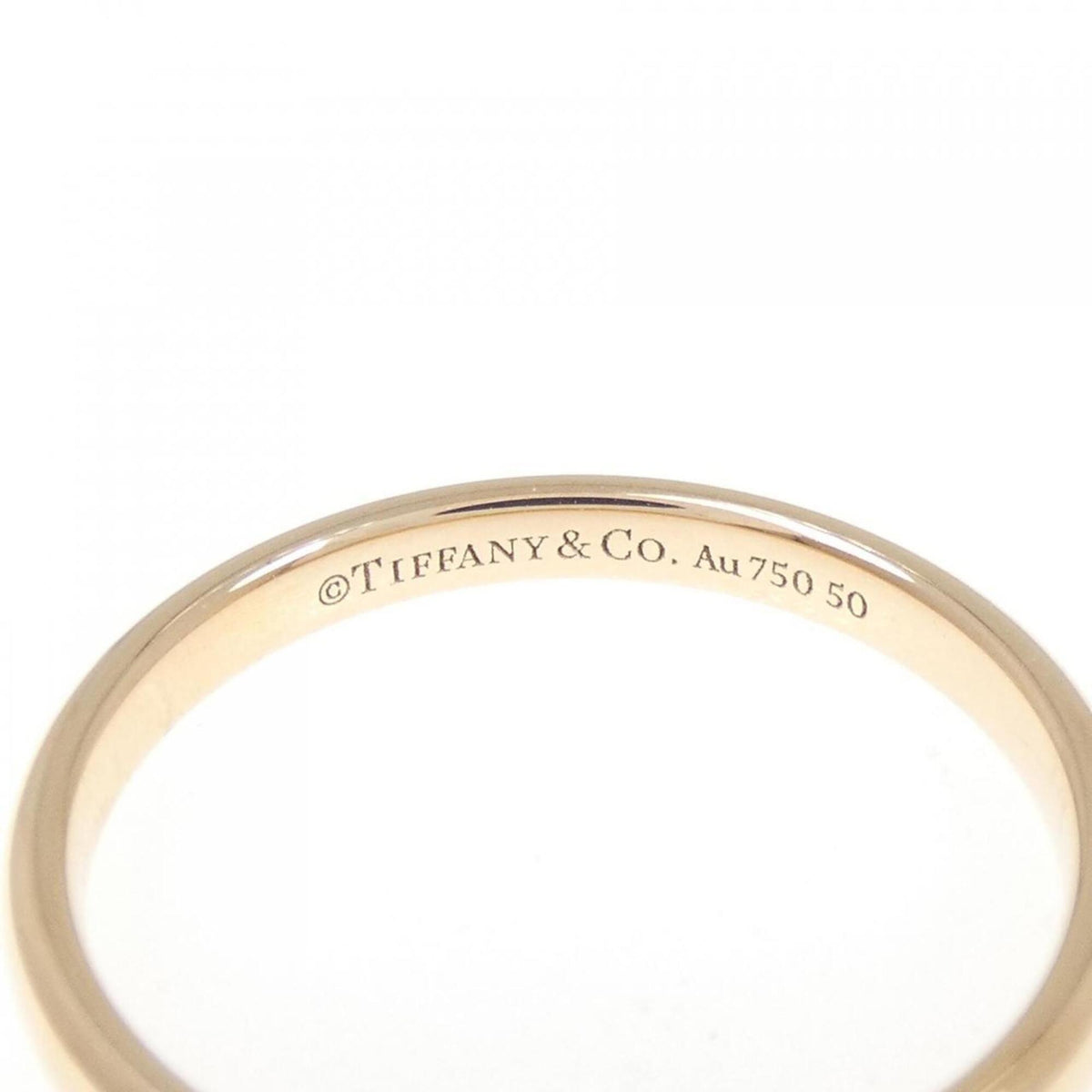 Tiffany Pink Gold (18K) Band Ring (Pre-Owned)