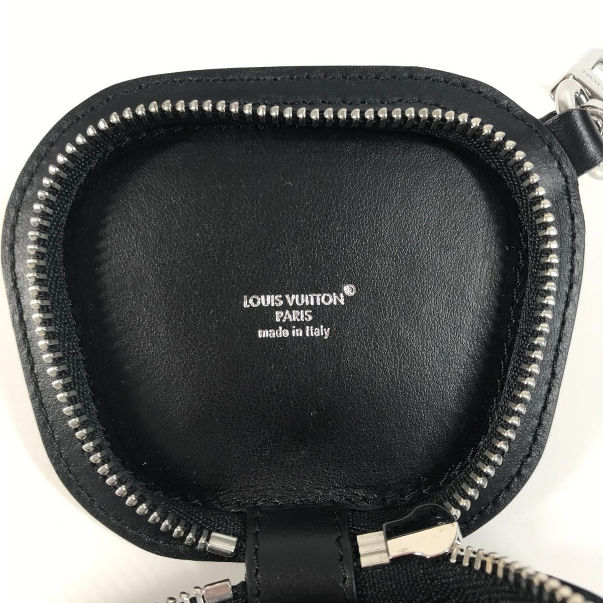 Louis Vuitton Black Multi-Color White Monogram Canvas Coin Purse/Coin Case (Pre-Owned)