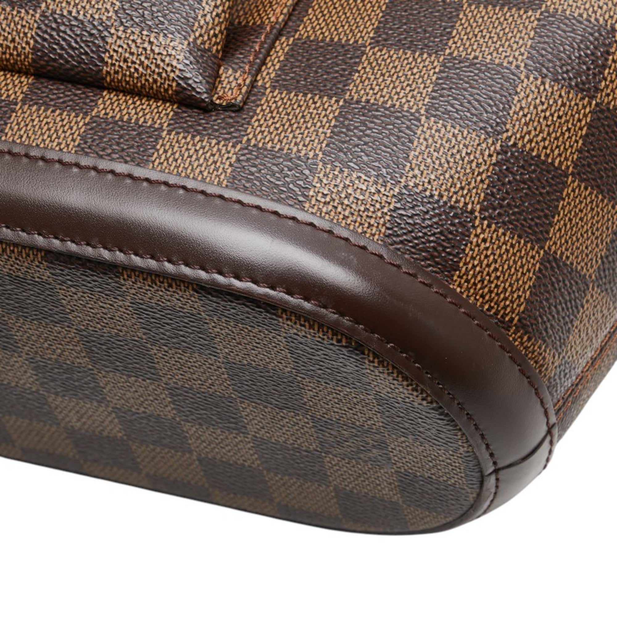 Louis Vuitton Damier Brown Pvc Leather Shoulder Bag Tote Bag (Pre-Owned)