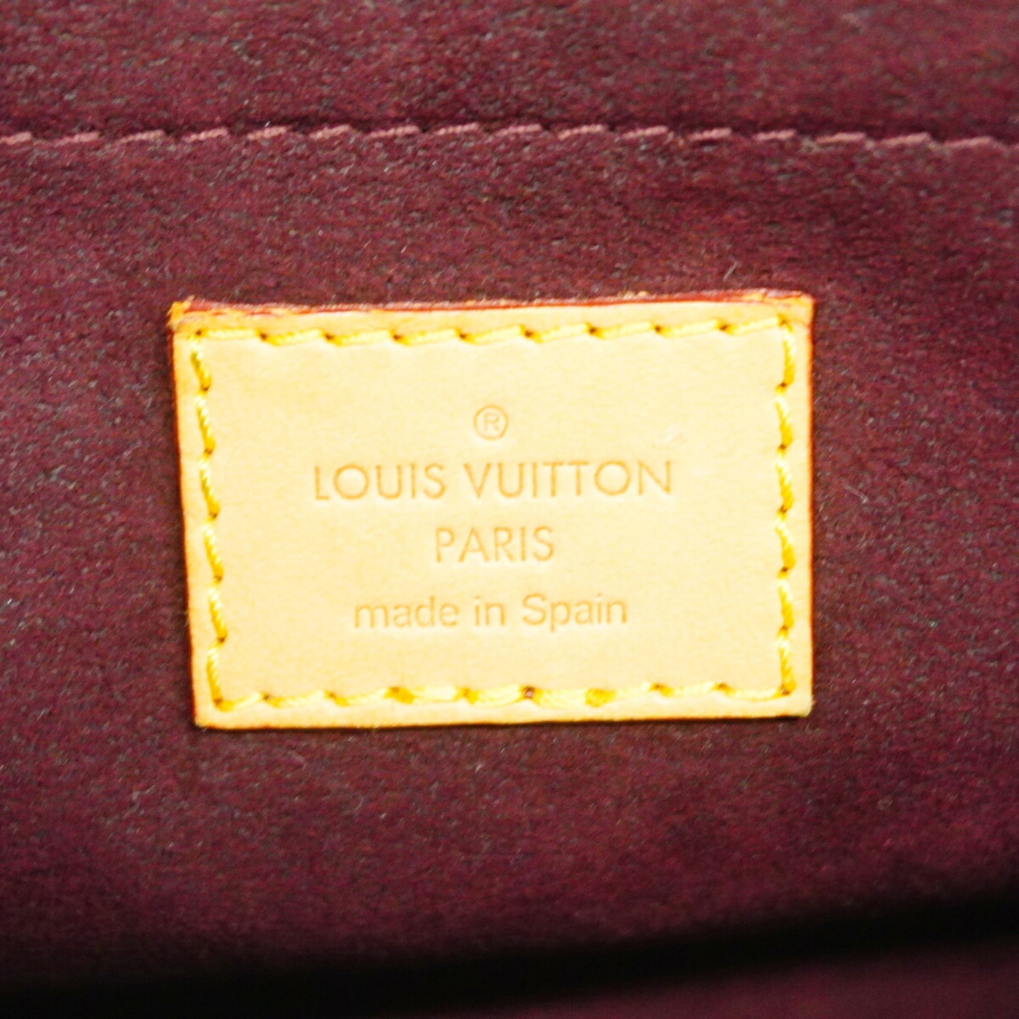 Louis Vuitton Brown Handbag (Pre-Owned)