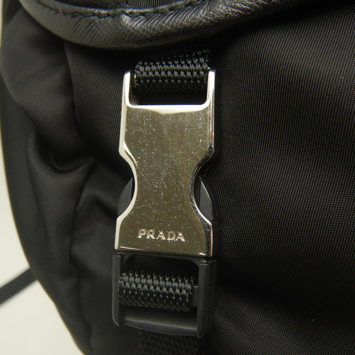 Prada Nero Nylon Backpack (Pre-Owned)