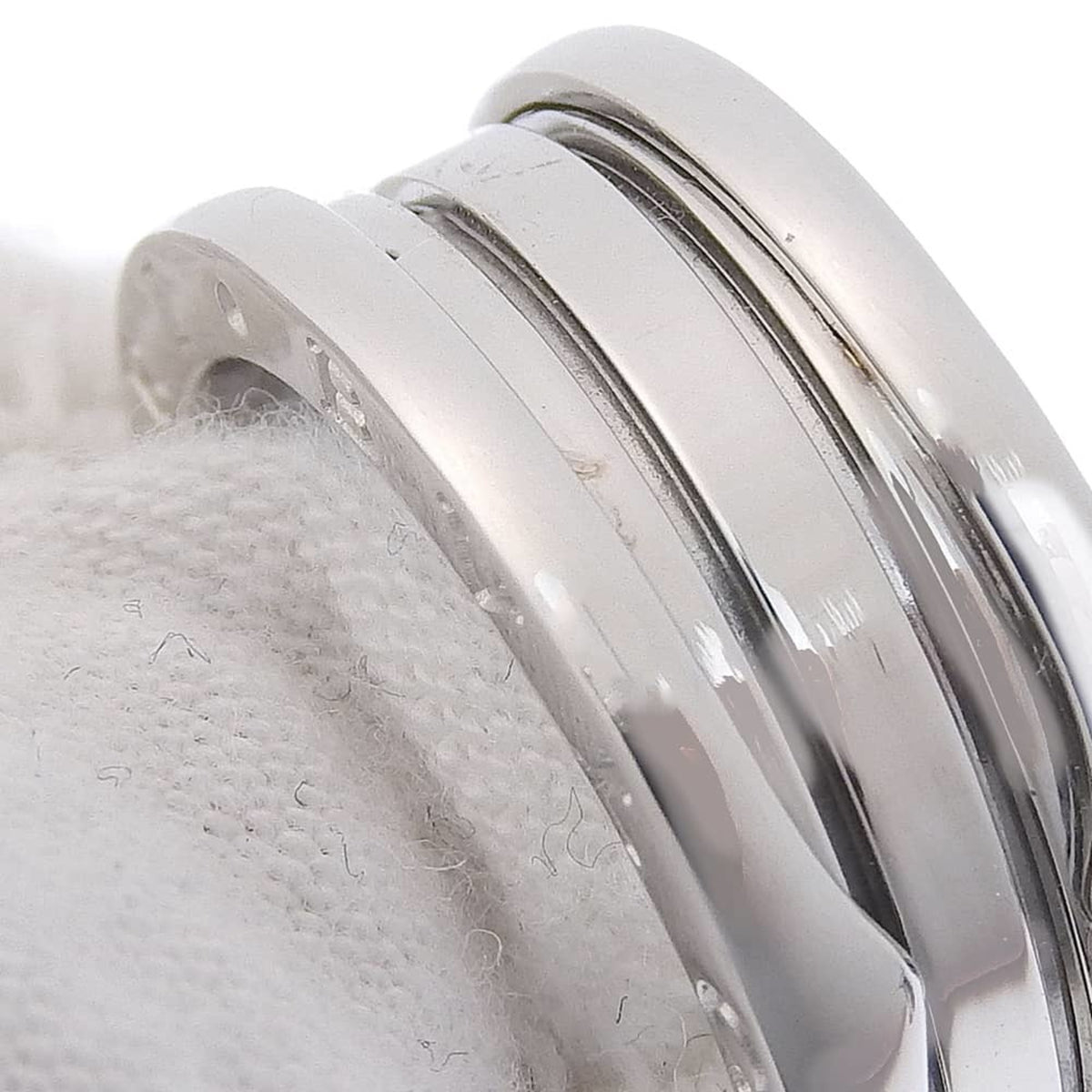 Bvlgari White Gold White Gold (18K) Band Ring (Pre-Owned)
