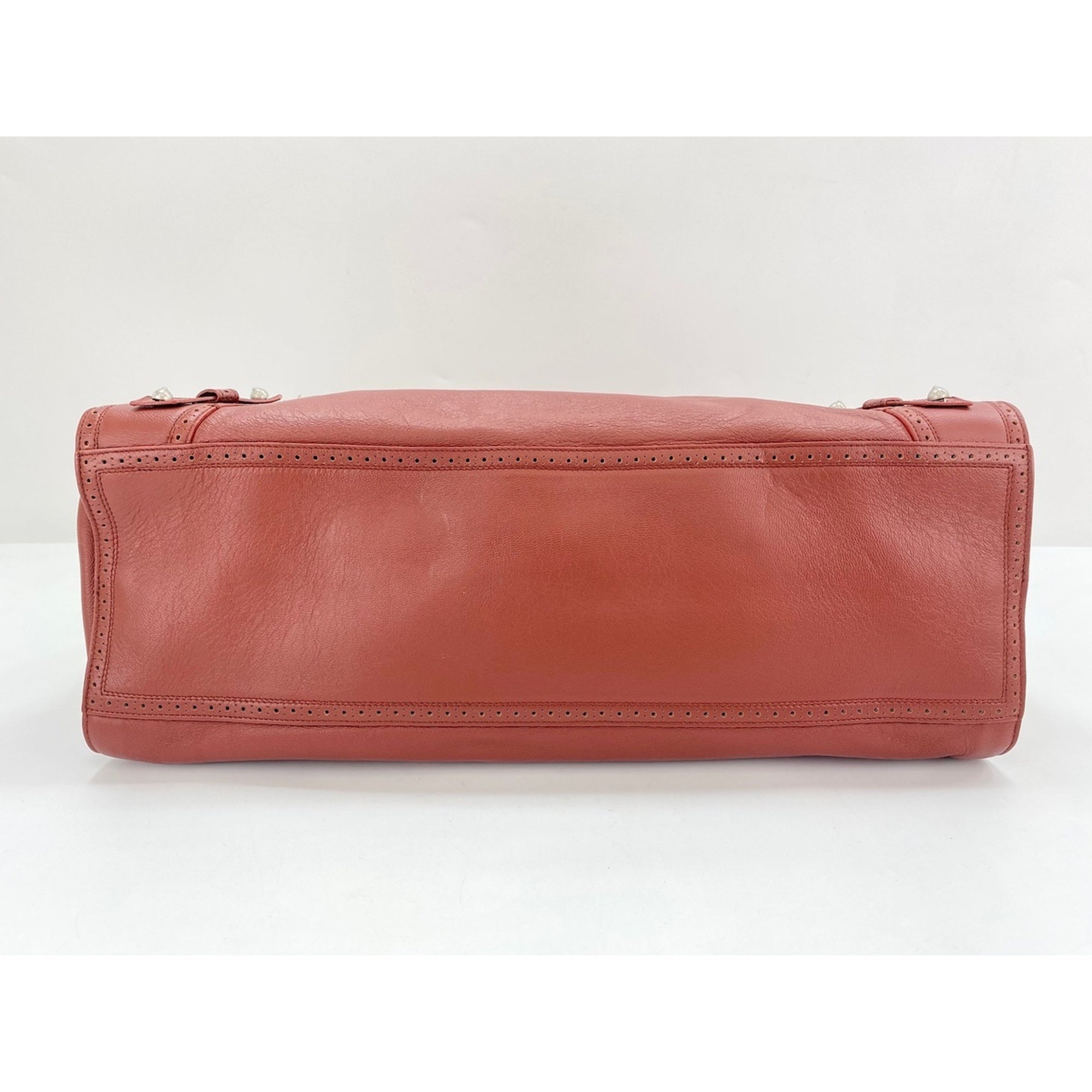 Balenciaga Red Color Shoulder Bag (Pre-Owned)