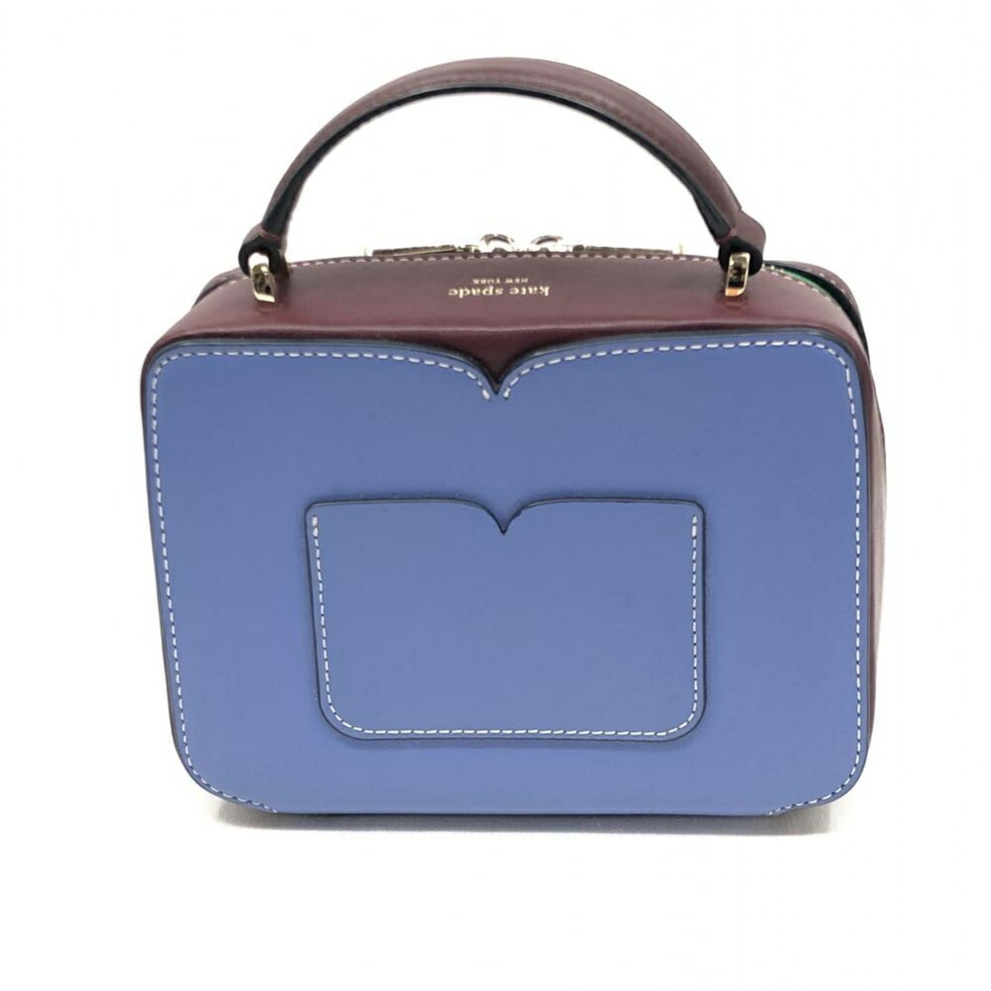 Kate Spade Blue Bordeaux Shoulder Bag (Pre-Owned)