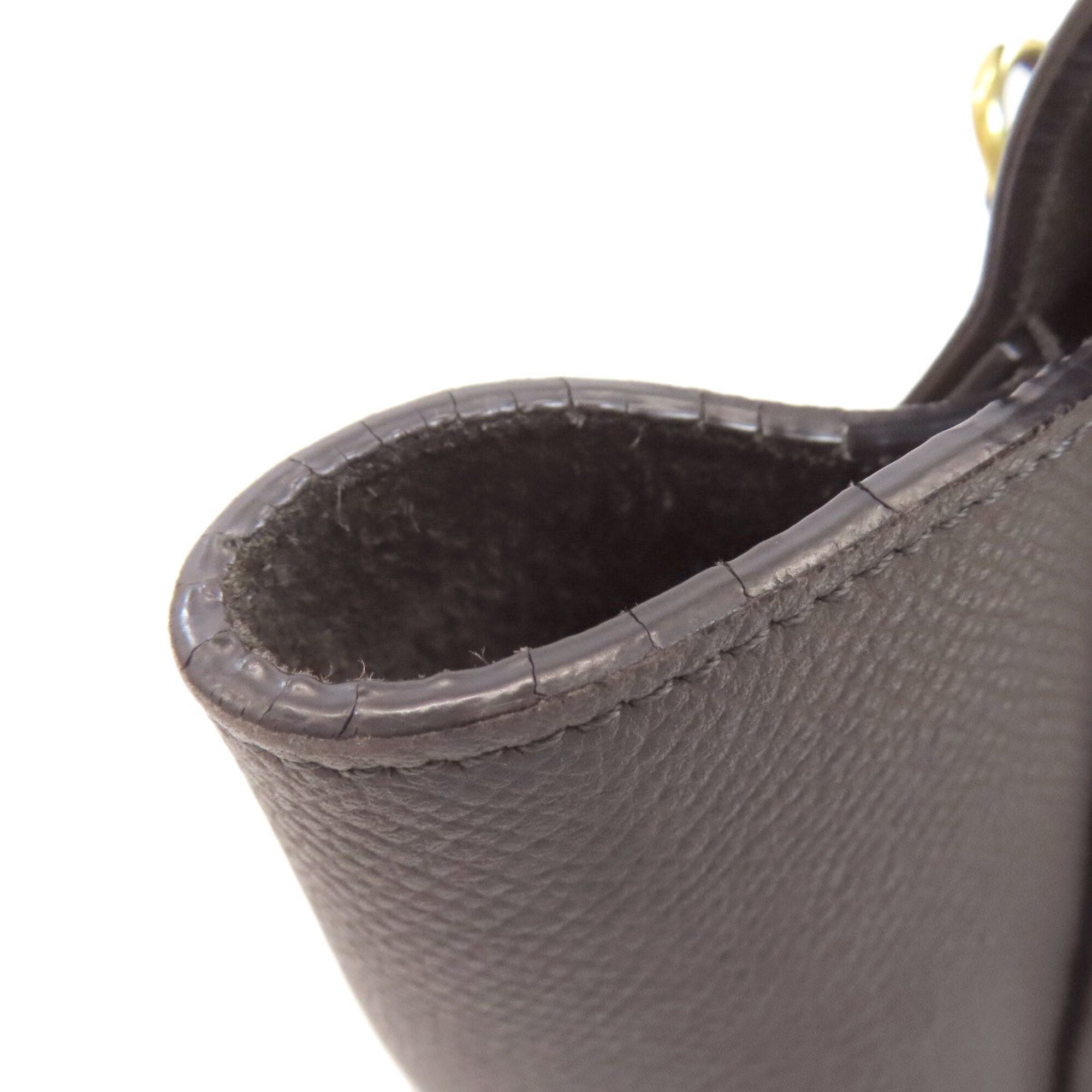 Celine Gray Leather Handbag (Pre-Owned)