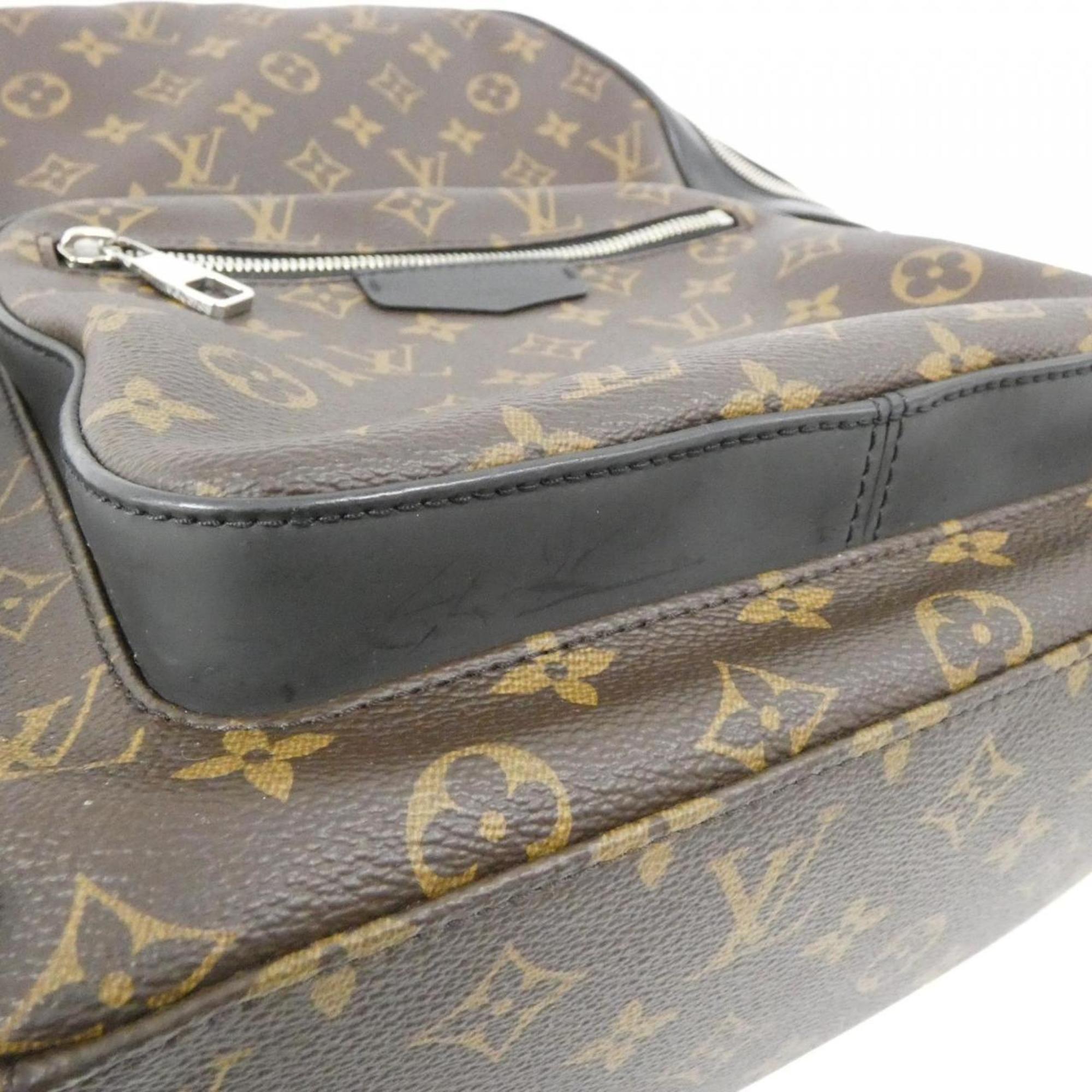Louis Vuitton Brown Coated Canvas Backpack (Pre-Owned)