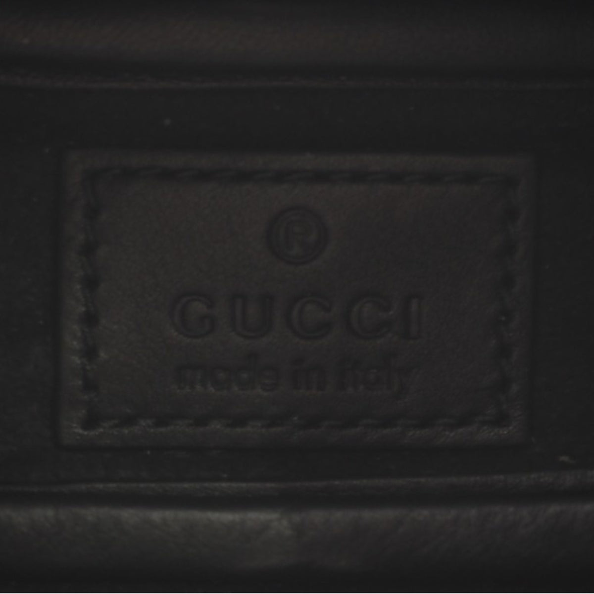 Gucci Black Leather Shoulder Bag (Pre-Owned)