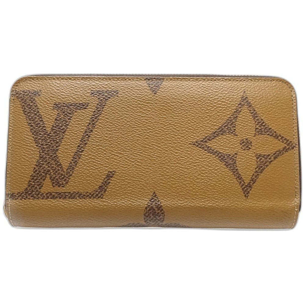 Louis Vuitton Brown Canvas Long Wallet (Bi-Fold) (Pre-Owned)