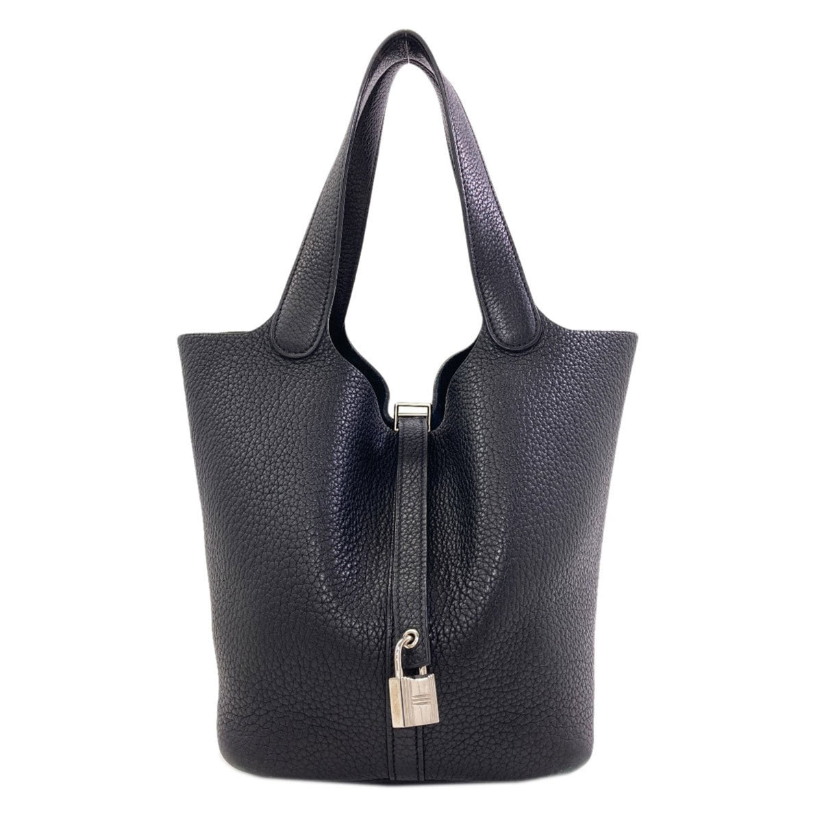 Hermes Picotin Black Handbag (Pre-Owned)