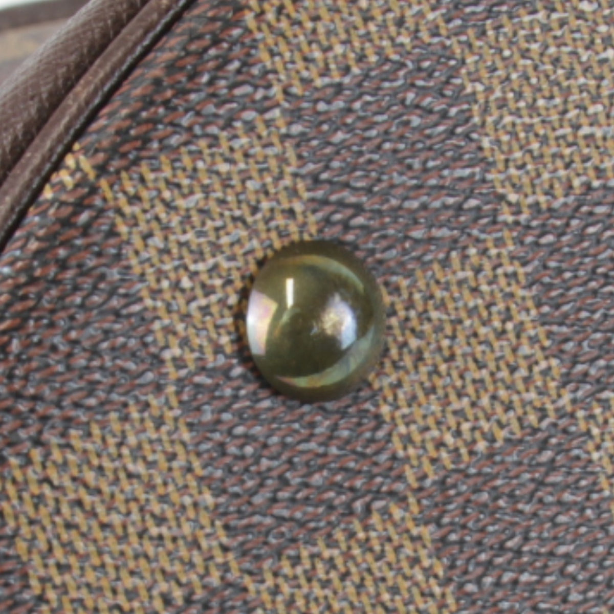 Louis Vuitton Black Damier Canvas Red Color White Damier Canvas Shoulder Bag (Pre-Owned)