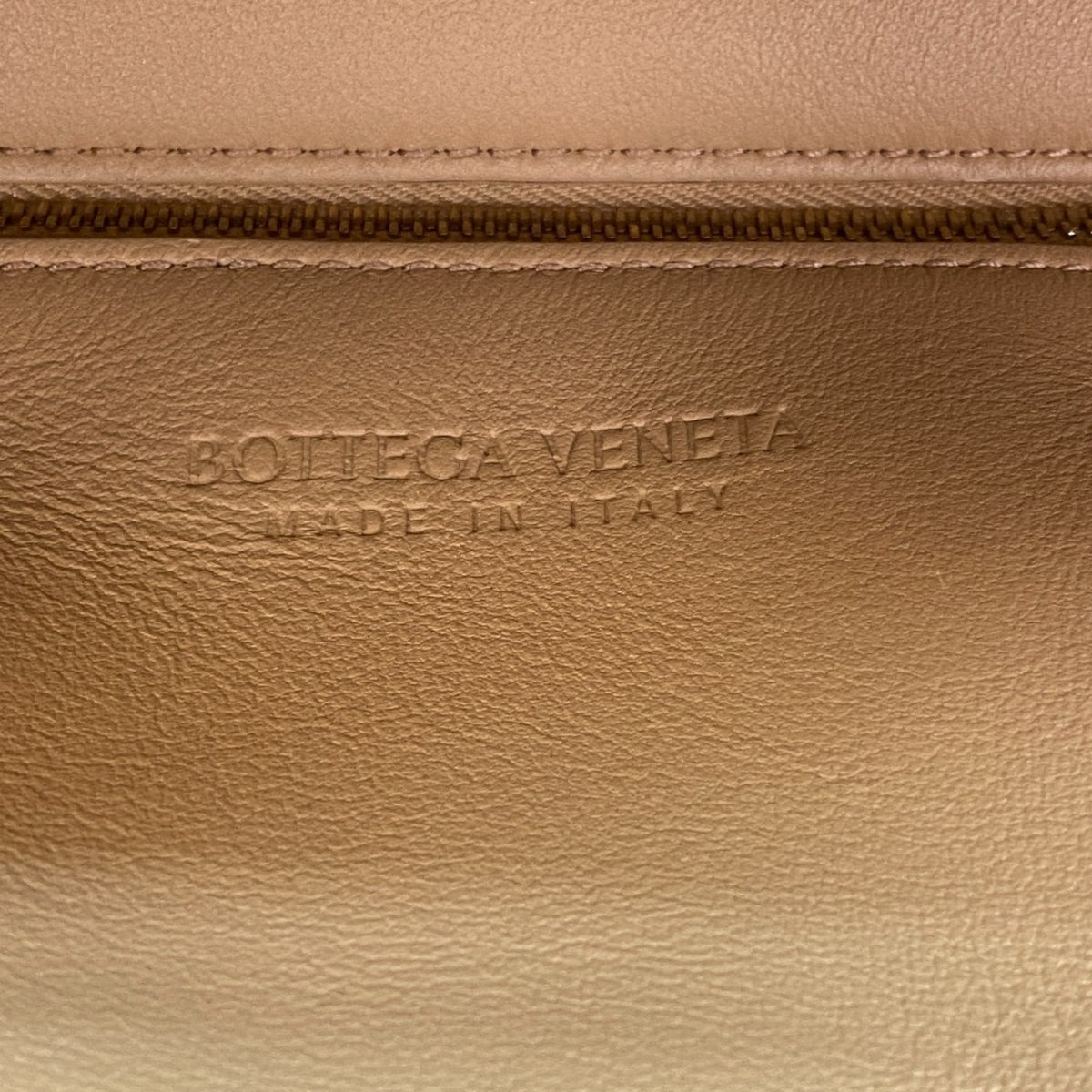 Bottega Veneta Beige Leather Shoulder Bag (Pre-Owned)