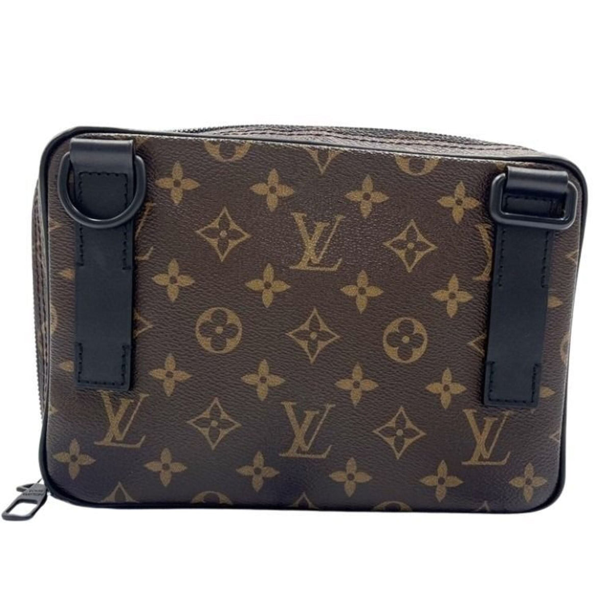 Louis Vuitton Monogram Black Brown Monogram Pochette Shoulder Bag (Pre-Owned)