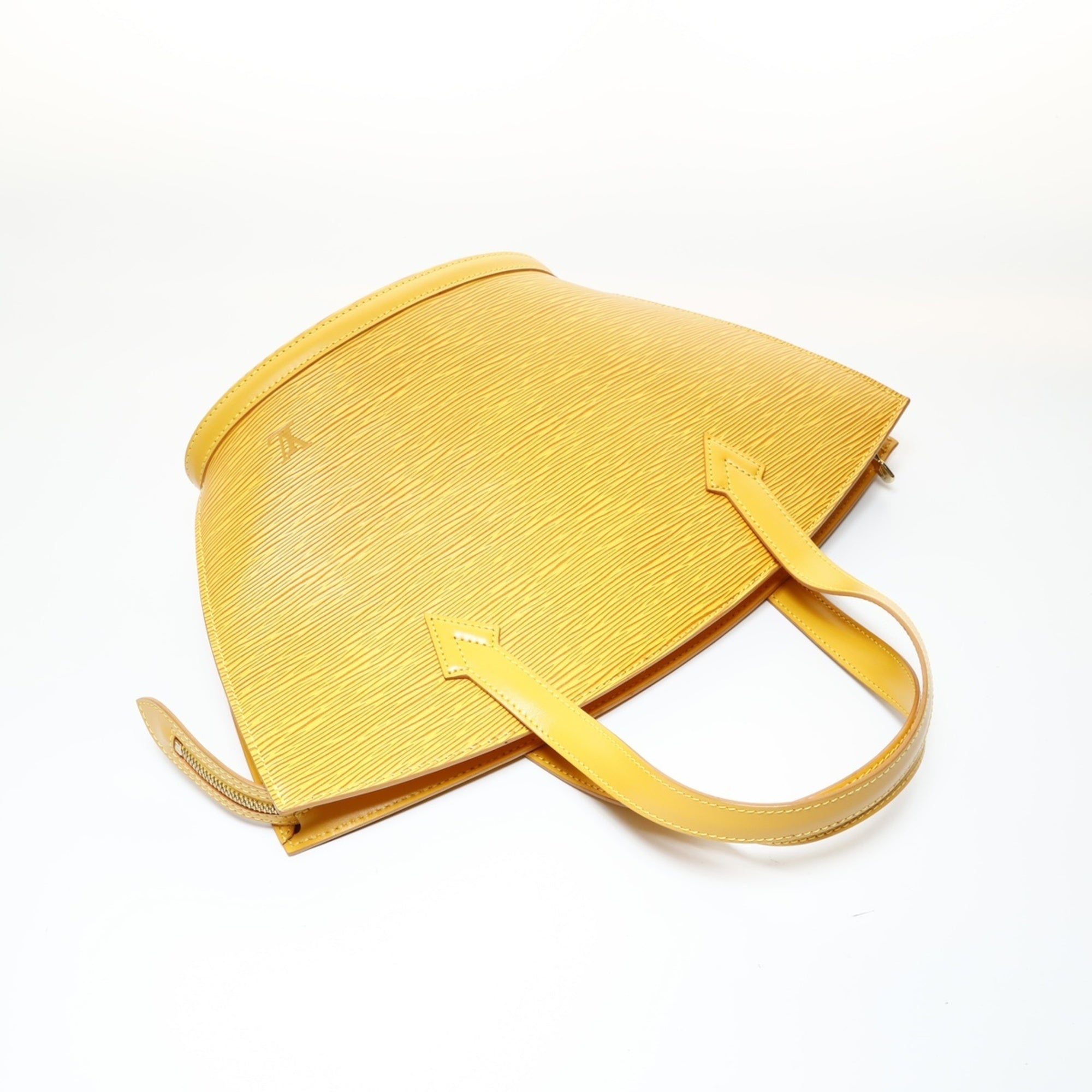 Louis Vuitton Epi Yellow Epi Leather Handbag (Pre-Owned)