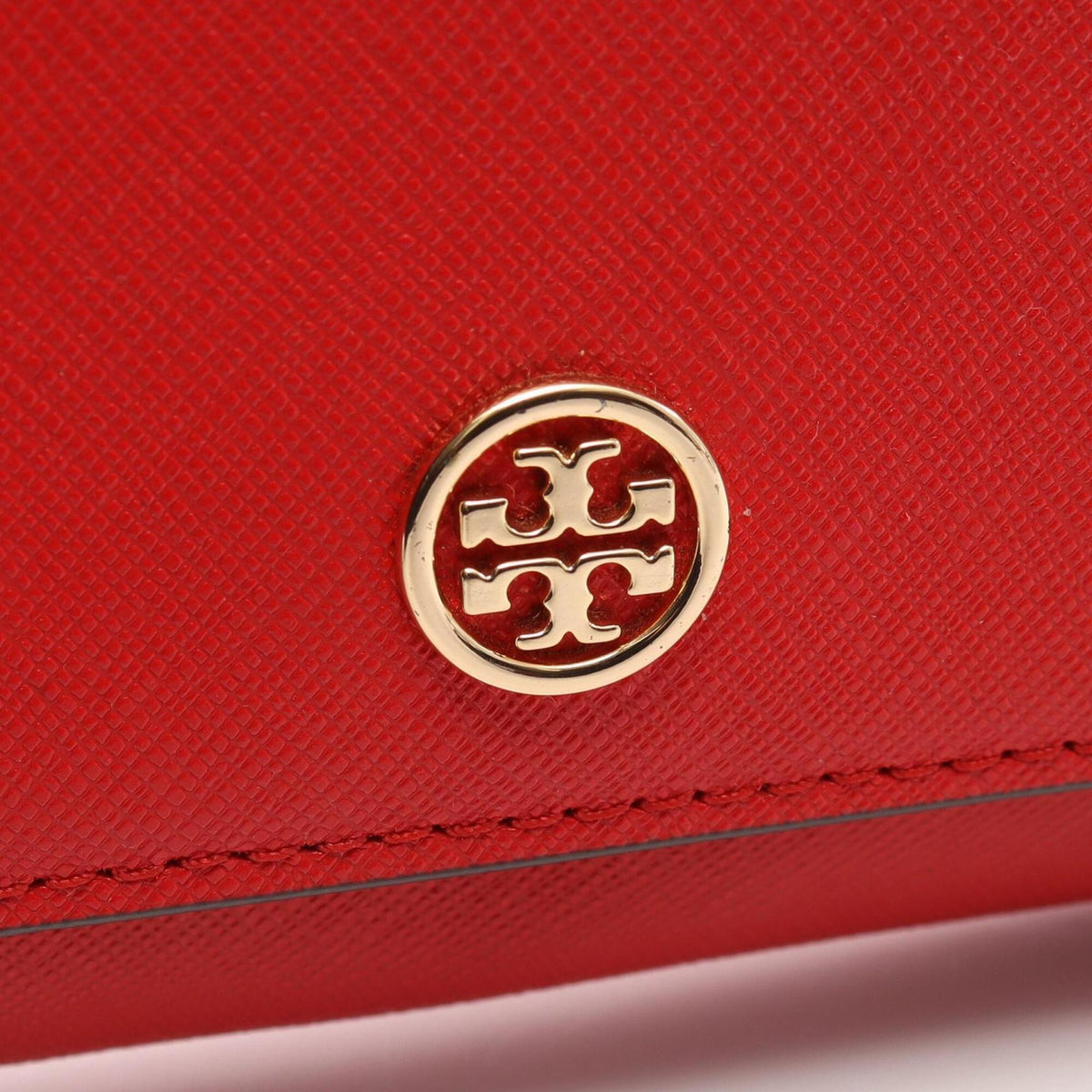 Tory Burch Red Color Leather Handbag Shoulder Bag (Pre-Owned)