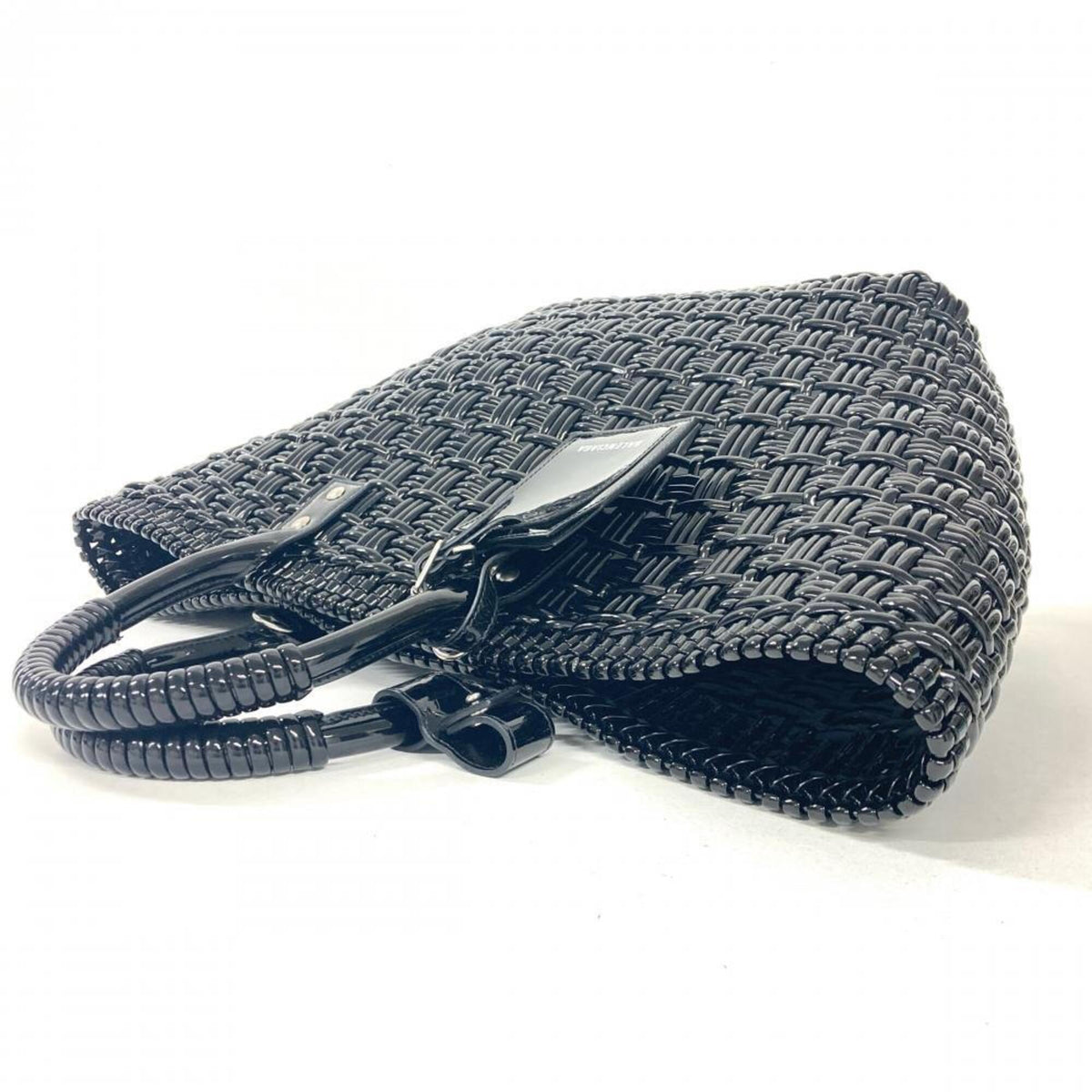 Balenciaga Black Basket Tote Bag (Pre-Owned)