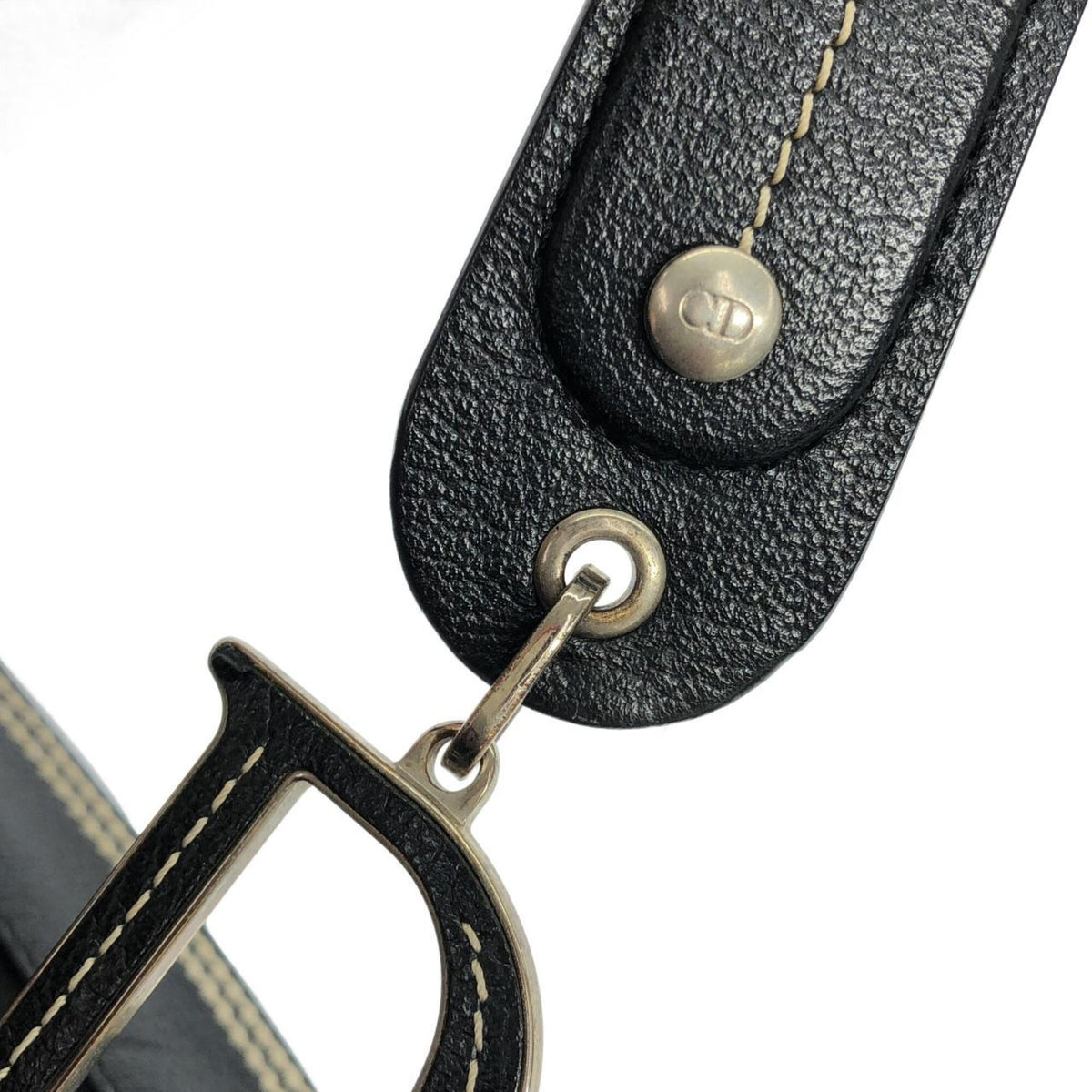 Christian Dior Black Canvas Handbag (Pre-Owned)