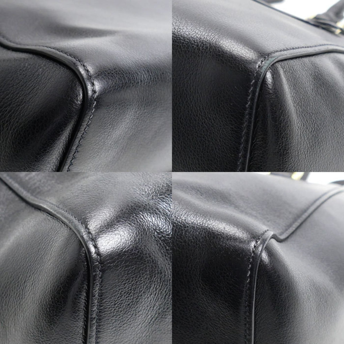 Prada Black Leather Shoulder Bag (Pre-Owned)