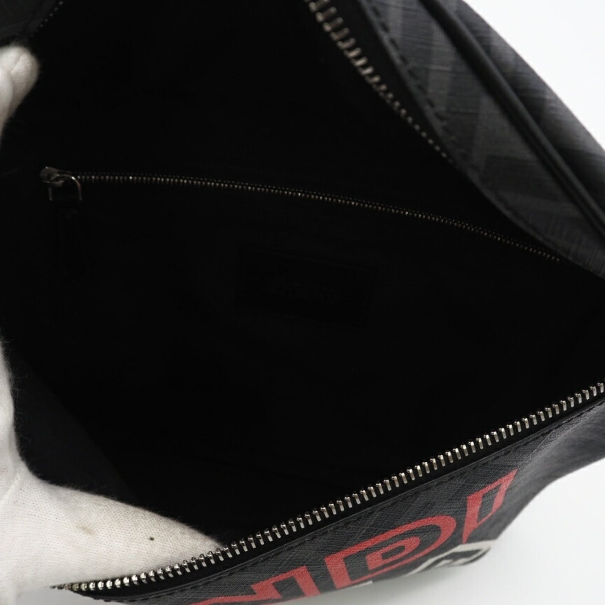 Fendi Gray Coated Canvas Fanny Pack (Pre-Owned)