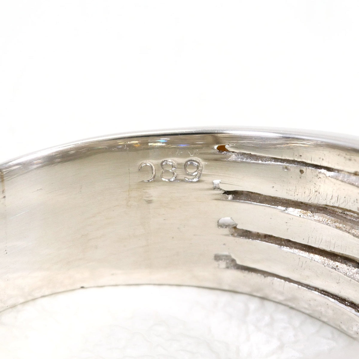 Unbranded Platinum Platinum 900 Band Ring (Pre-Owned)