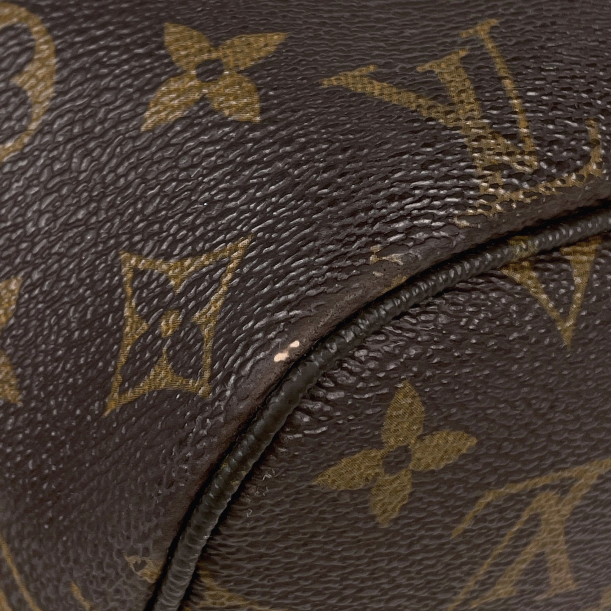 Louis Vuitton Beige Brown Monogram Monogram Handbag Tote Bag (Pre-Owned)