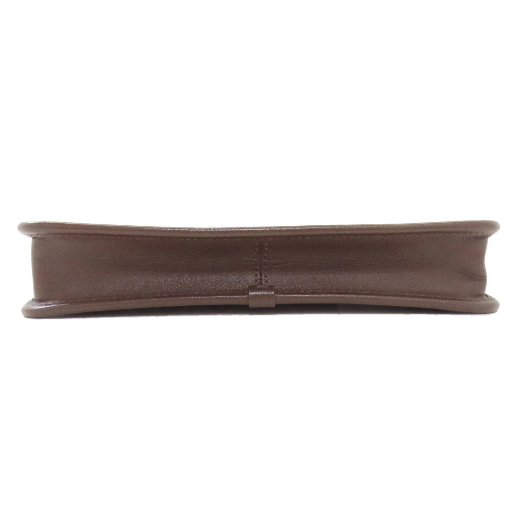 Coach Brown Leather Shoulder Bag (Pre-Owned)