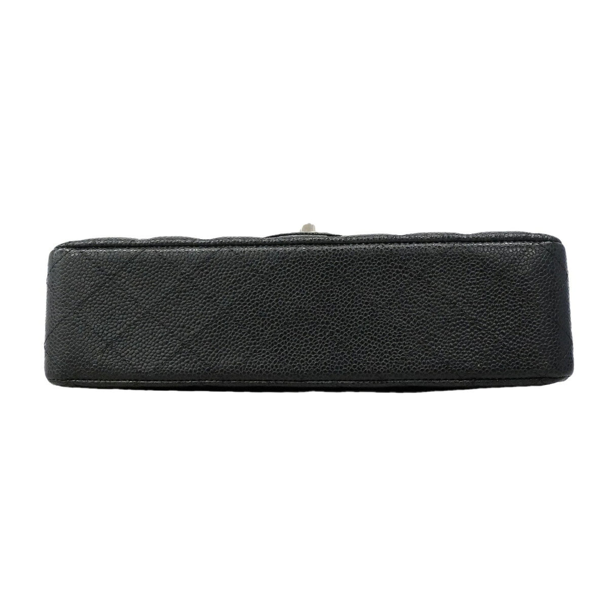 Chanel Black Grained Calfskin Shoulder Bag (Pre-Owned)