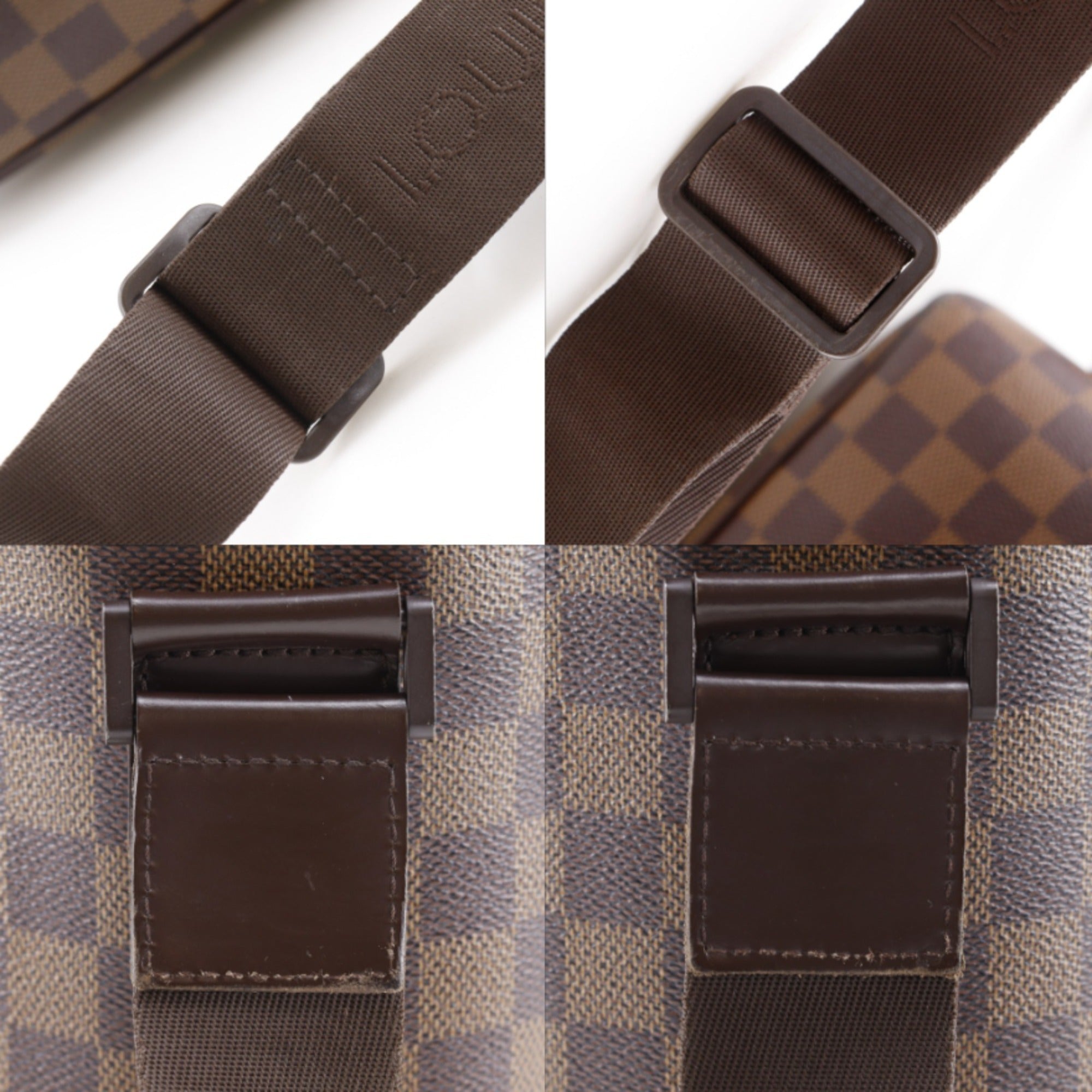 Louis Vuitton Brown Damier Canvas Shoulder Bag (Pre-Owned)
