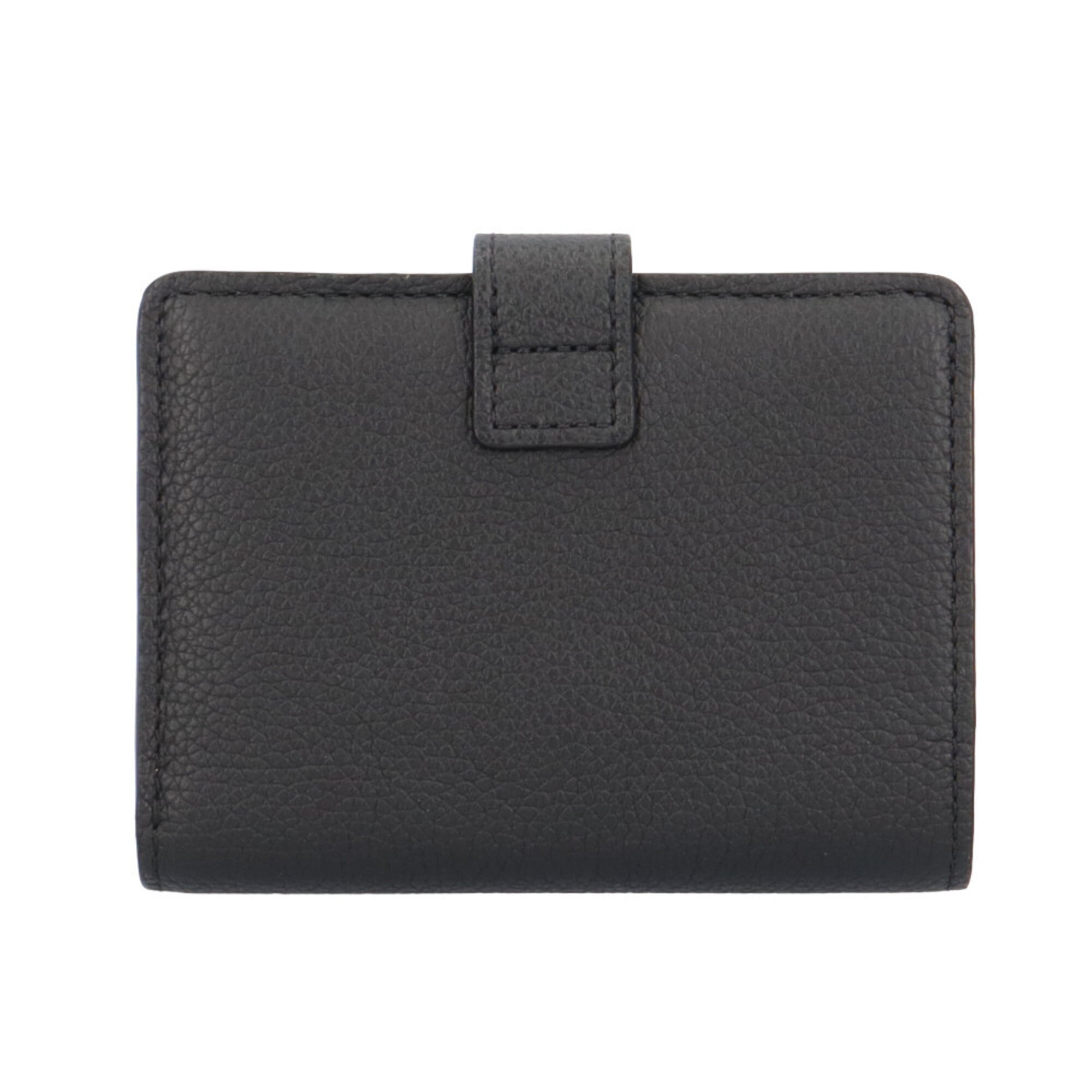 Louis Vuitton Black Noir Leather Wallet (Bi-Fold) (Pre-Owned)
