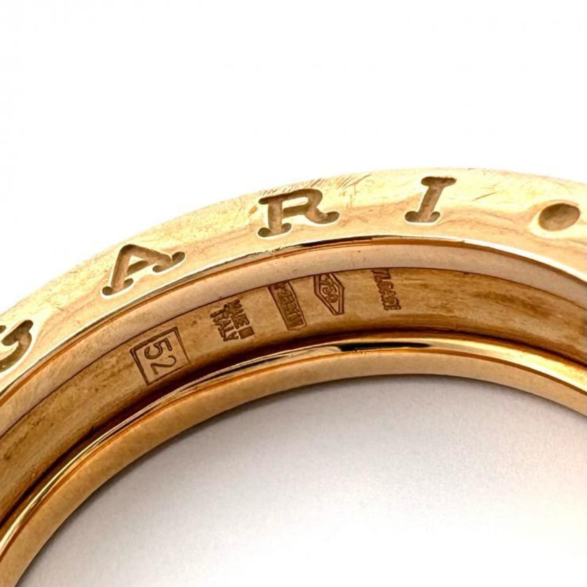 Bvlgari Yellow Gold Yellow Gold (18K) Band Ring (Pre-Owned)