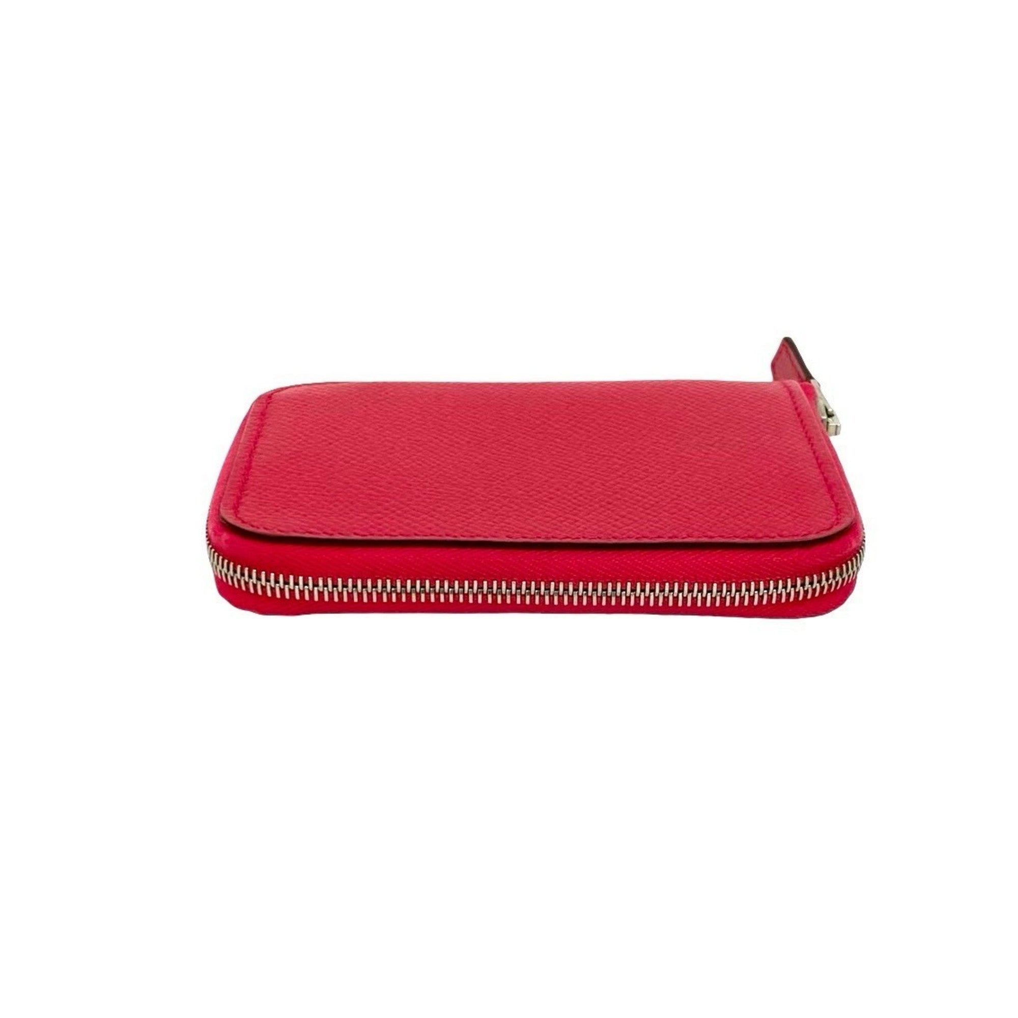 Hermes Pink Leather Coin Purse/Coin Case (Pre-Owned)