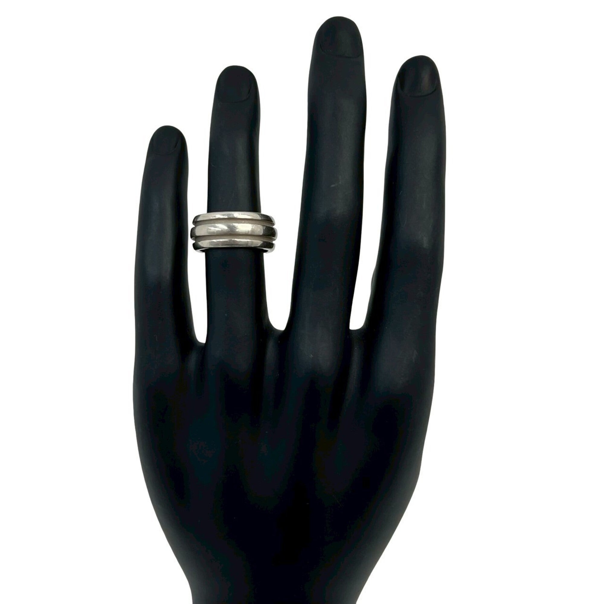 Tiffany Silver Silver 925 Band Ring (Pre-Owned)