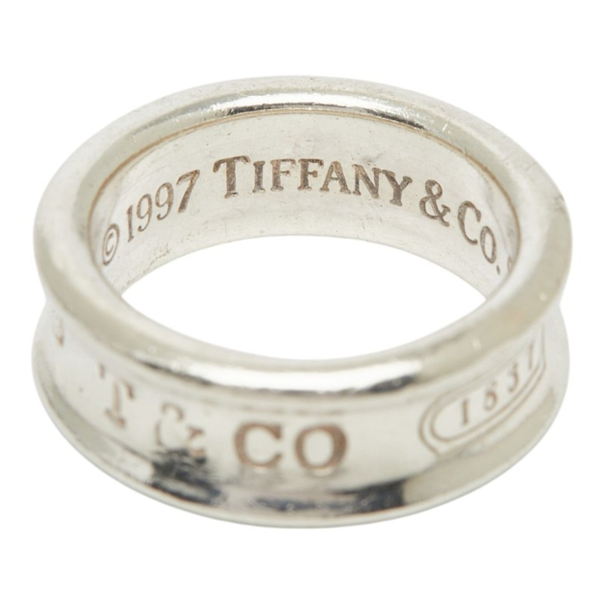 Tiffany Silver Silver 925 Band Ring (Pre-Owned)