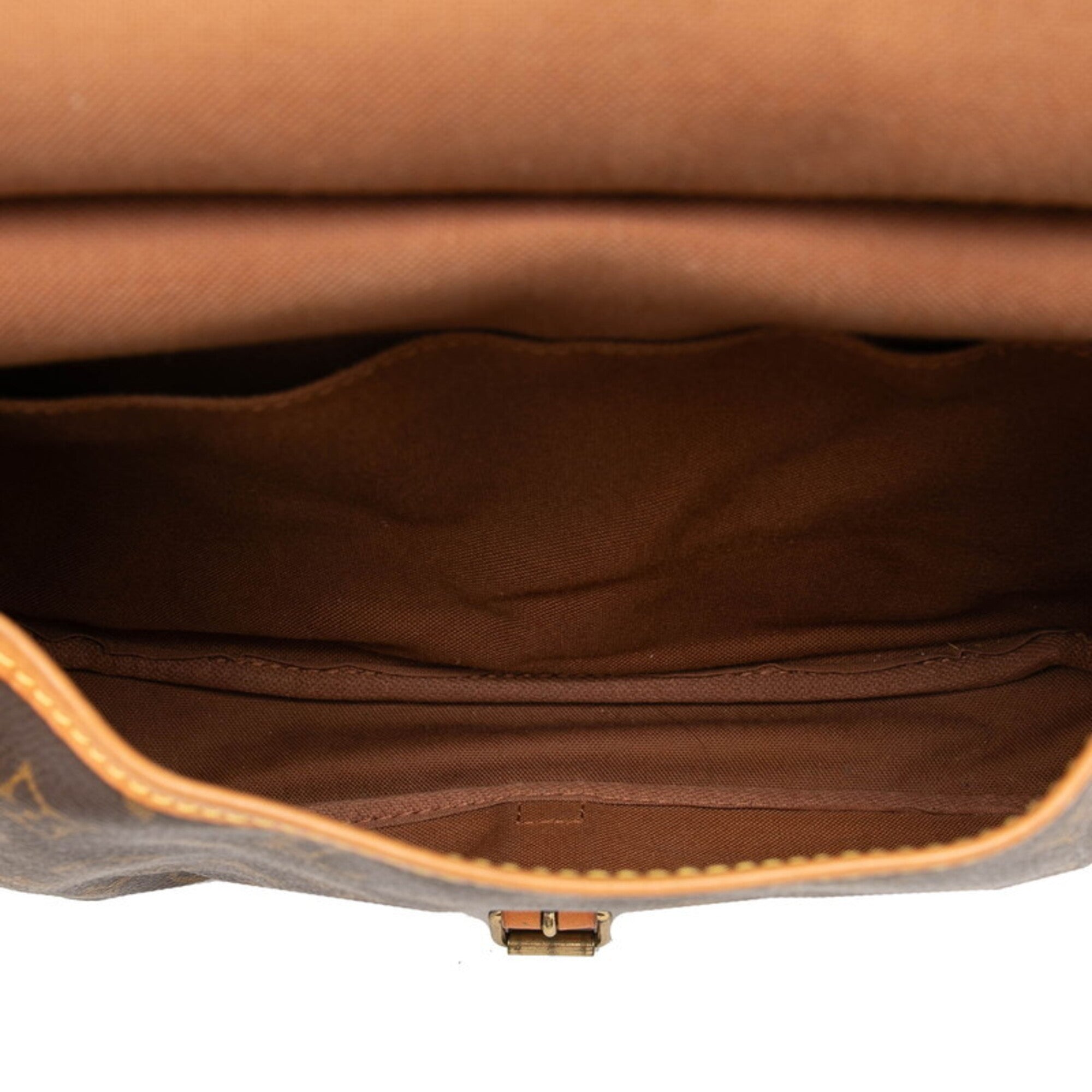Louis Vuitton Brown Pvc Leather Shoulder Bag (Pre-Owned)