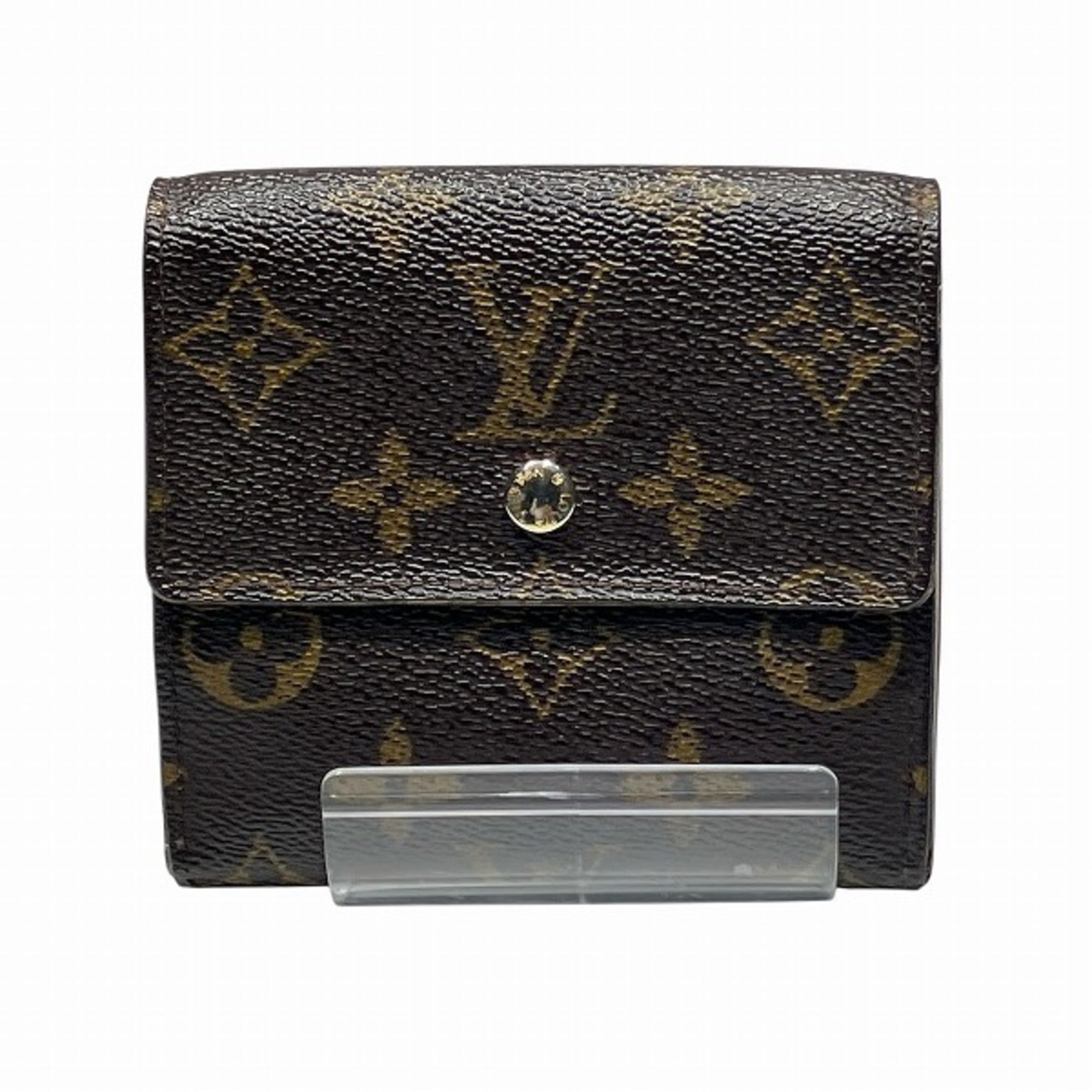 Louis Vuitton Monogram Brown Monogram Wallet (Tri-Fold) (Pre-Owned)