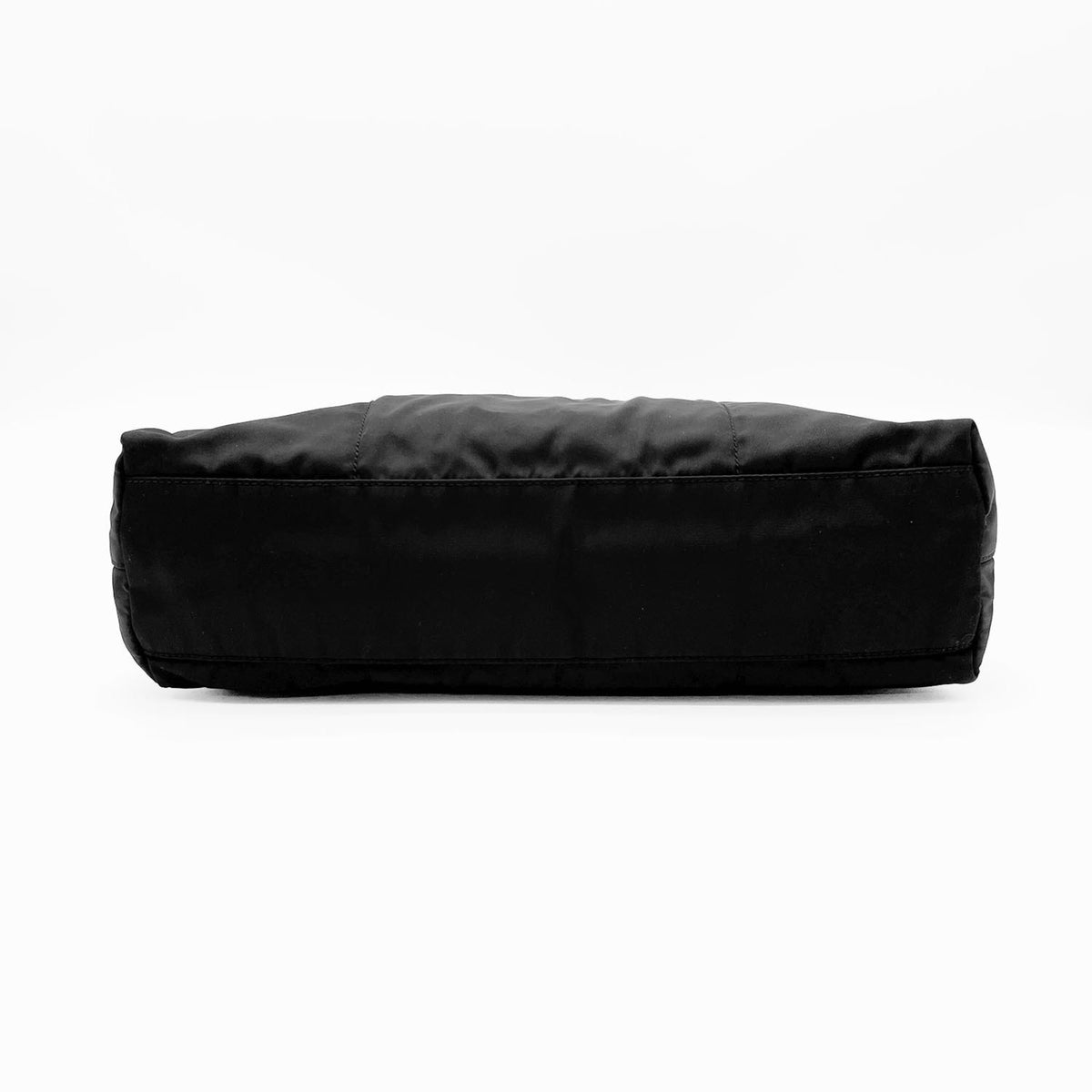 Prada Black Nylon Plastic Handbag Shoulder Bag (Pre-Owned)