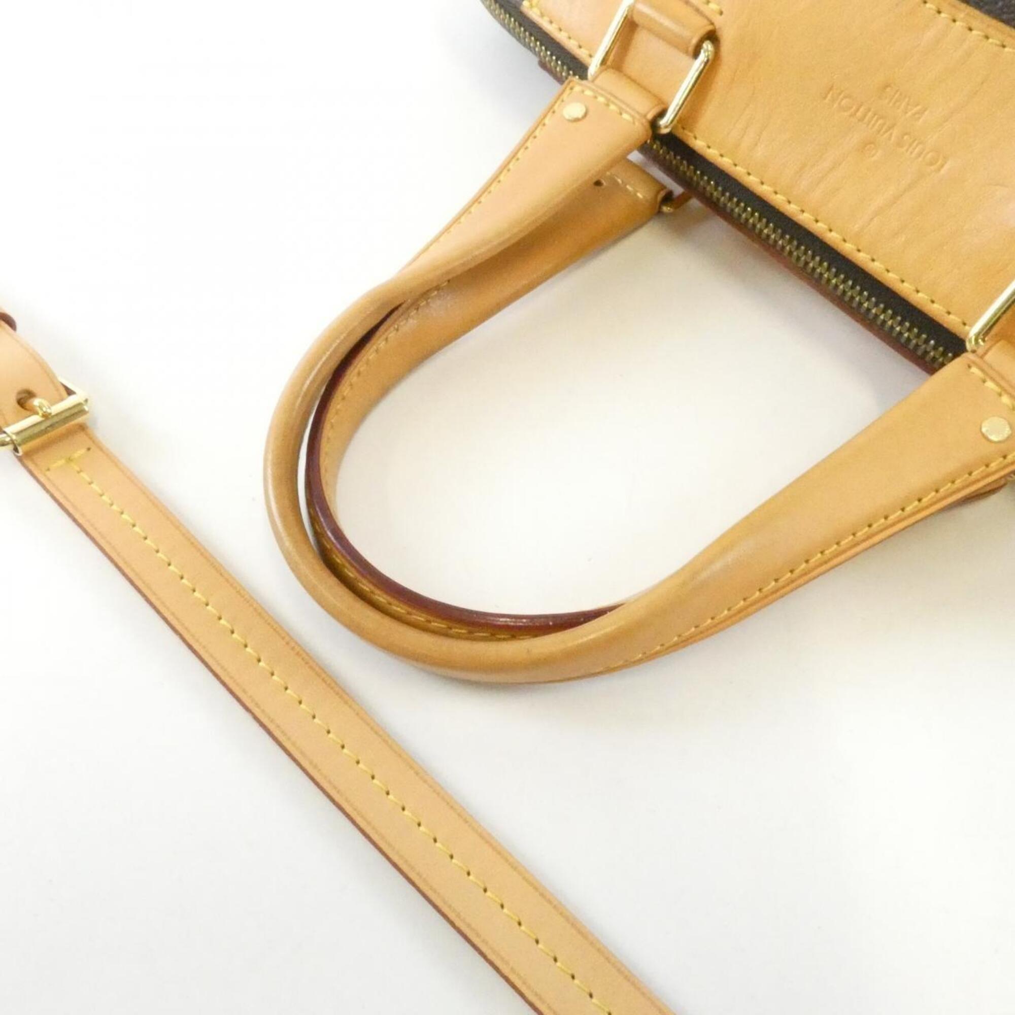 Louis Vuitton Brown Coated Canvas Handbag (Pre-Owned)