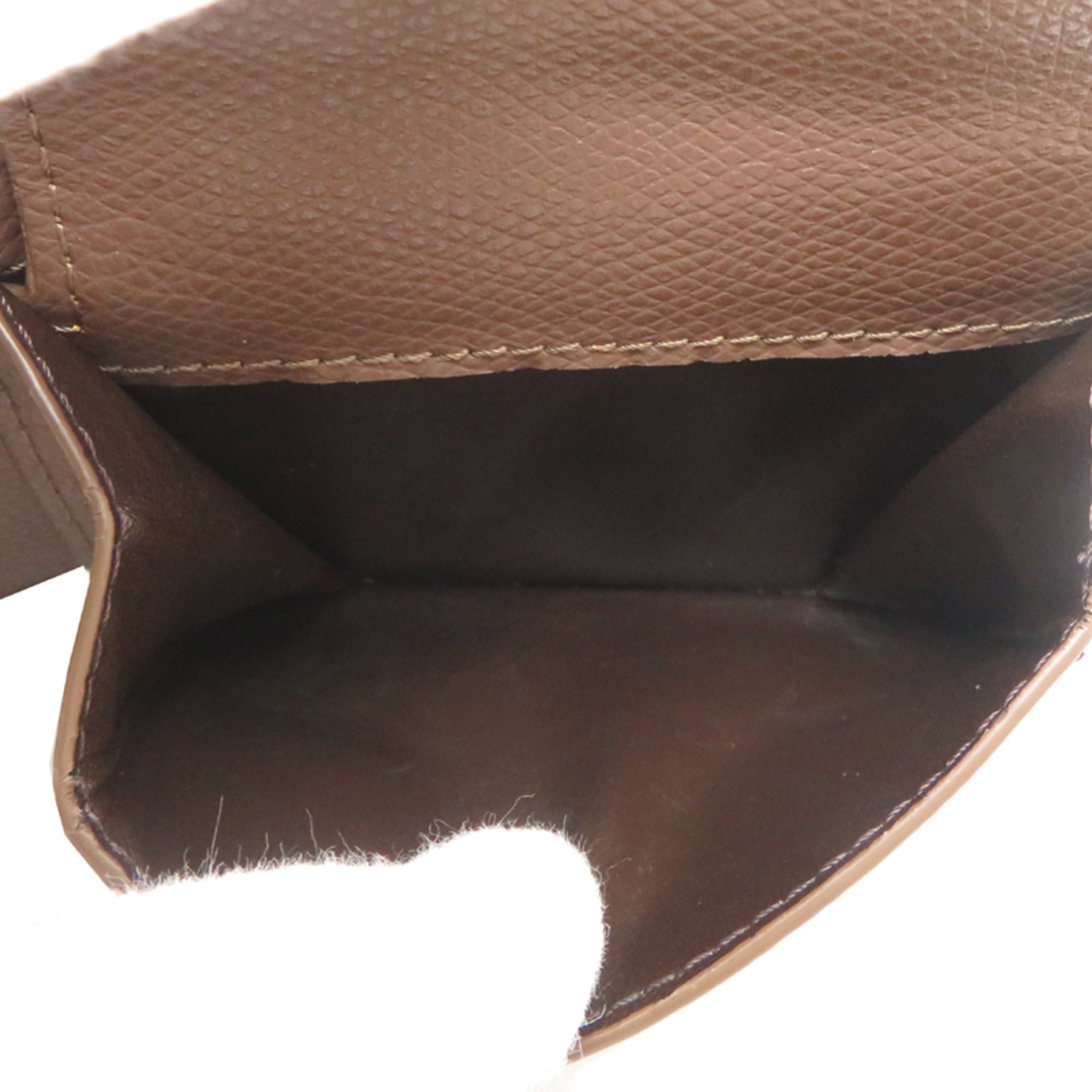 Fendi Brown Yellow Pvc Leather Wallet (Bi-Fold) (Pre-Owned)