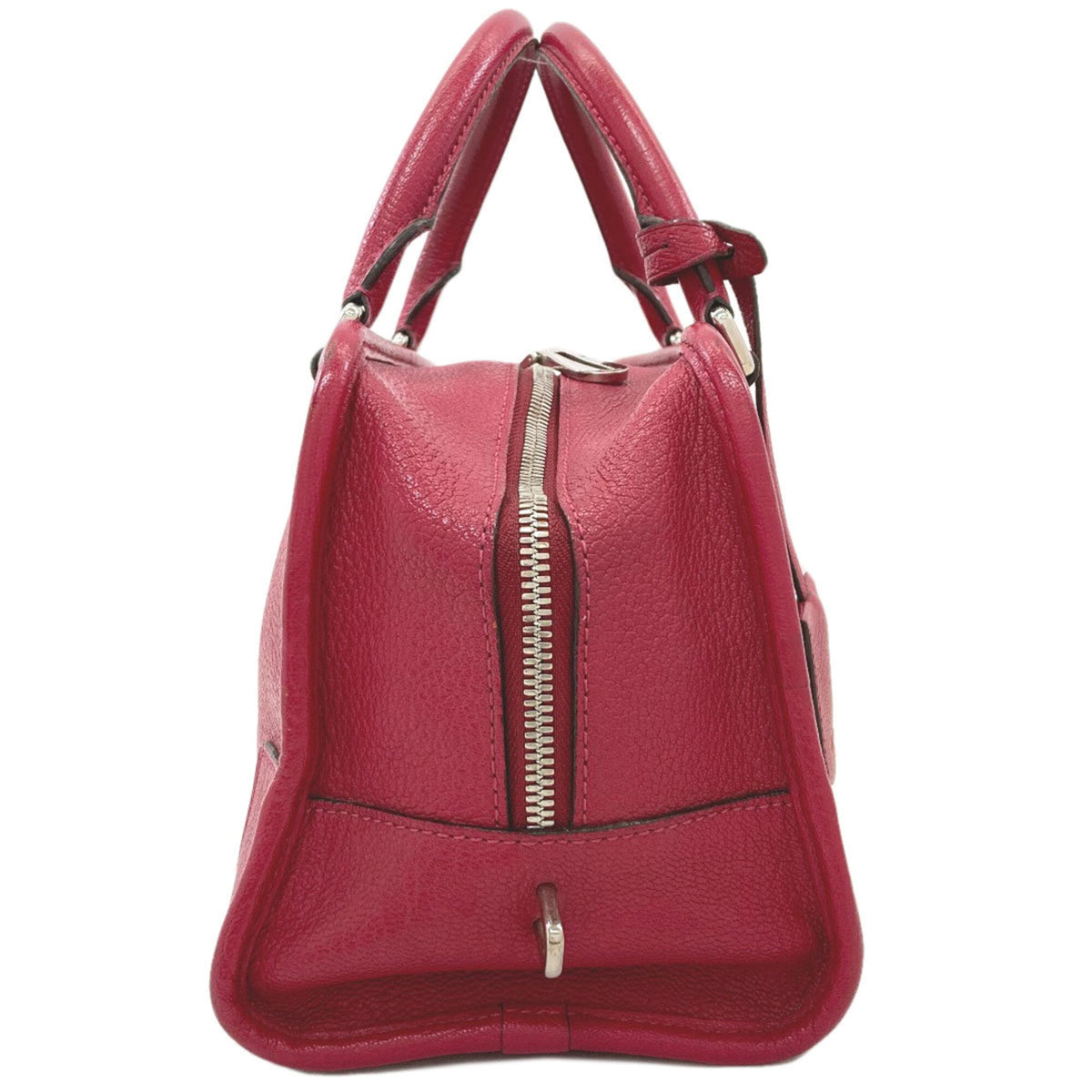 Loewe Red Color Leather Handbag (Pre-Owned)