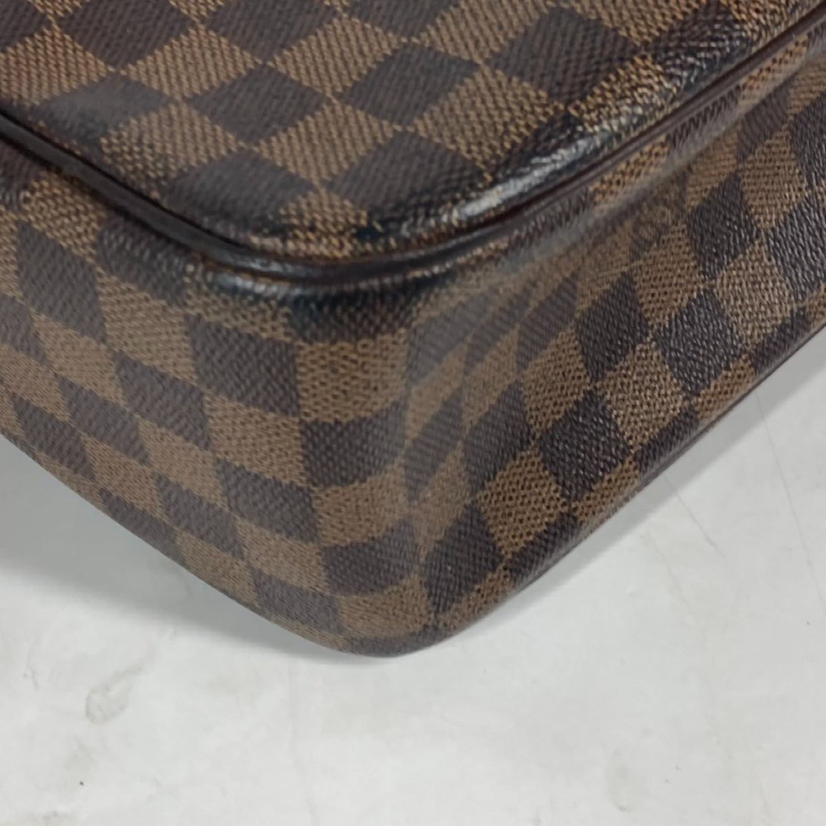 Louis Vuitton Brown Damier Canvas Shoulder Bag Tote Bag (Pre-Owned)