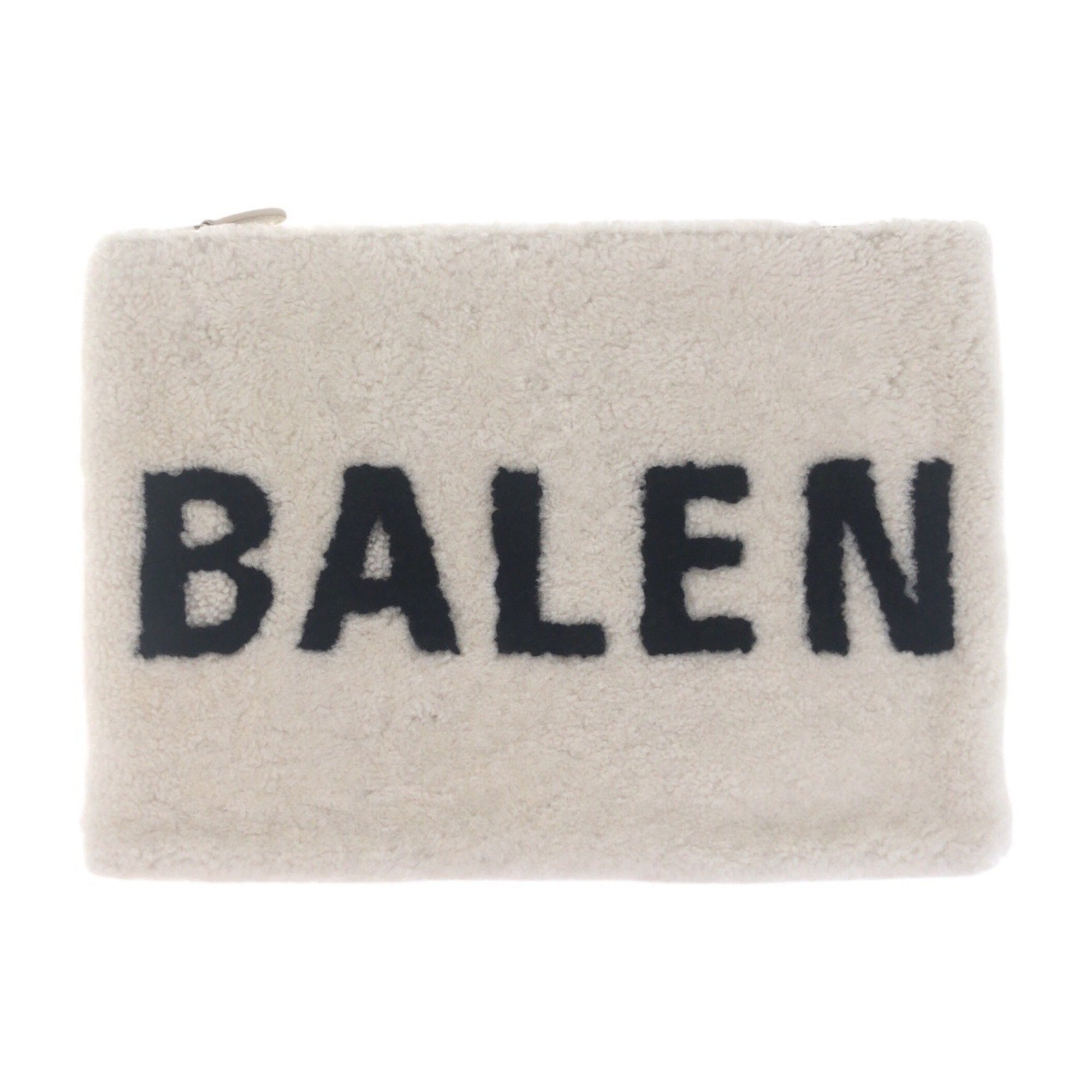 Balenciaga White Leather Clutch Bag (Pre-Owned)