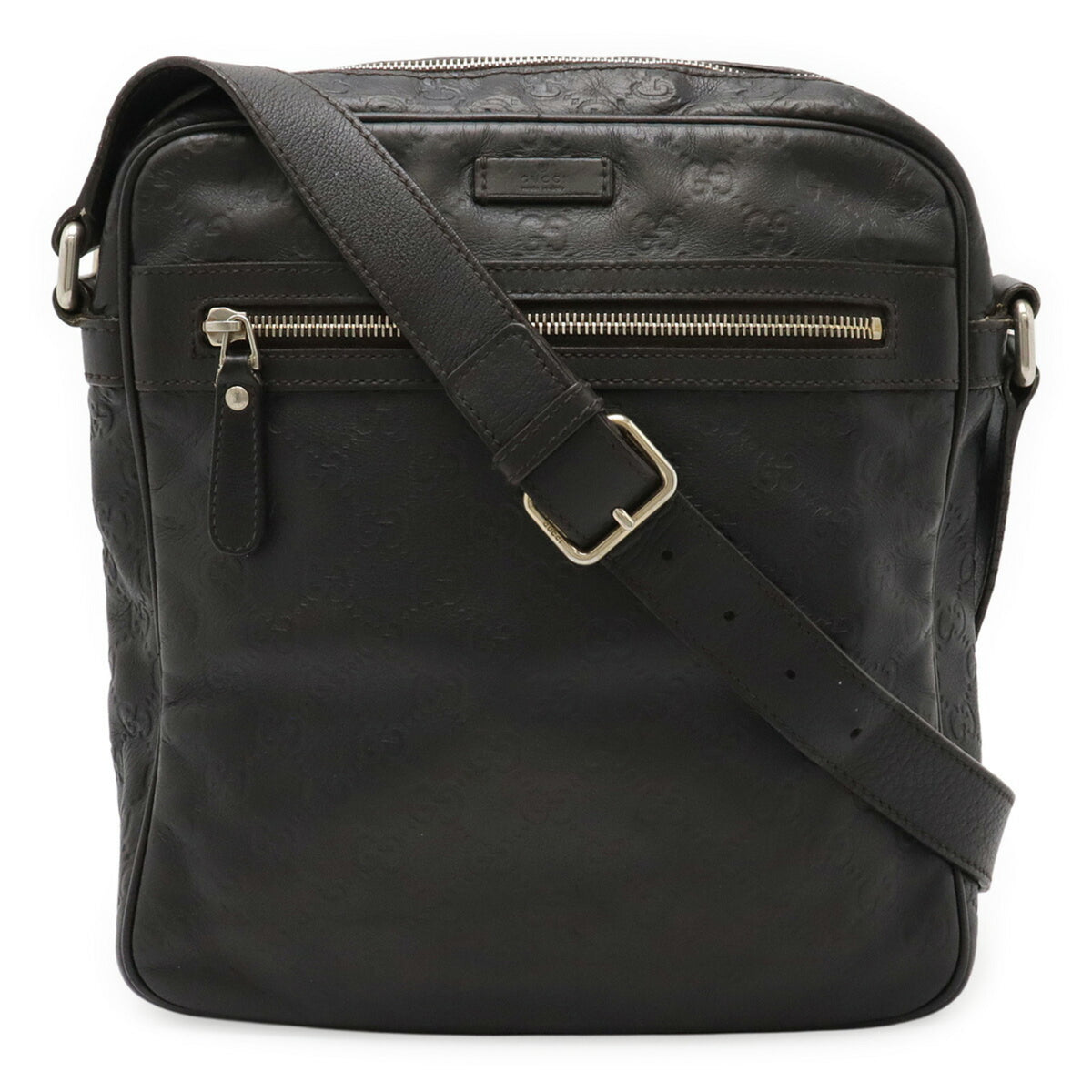 Gucci Black Leather Shoulder Bag (Pre-Owned)