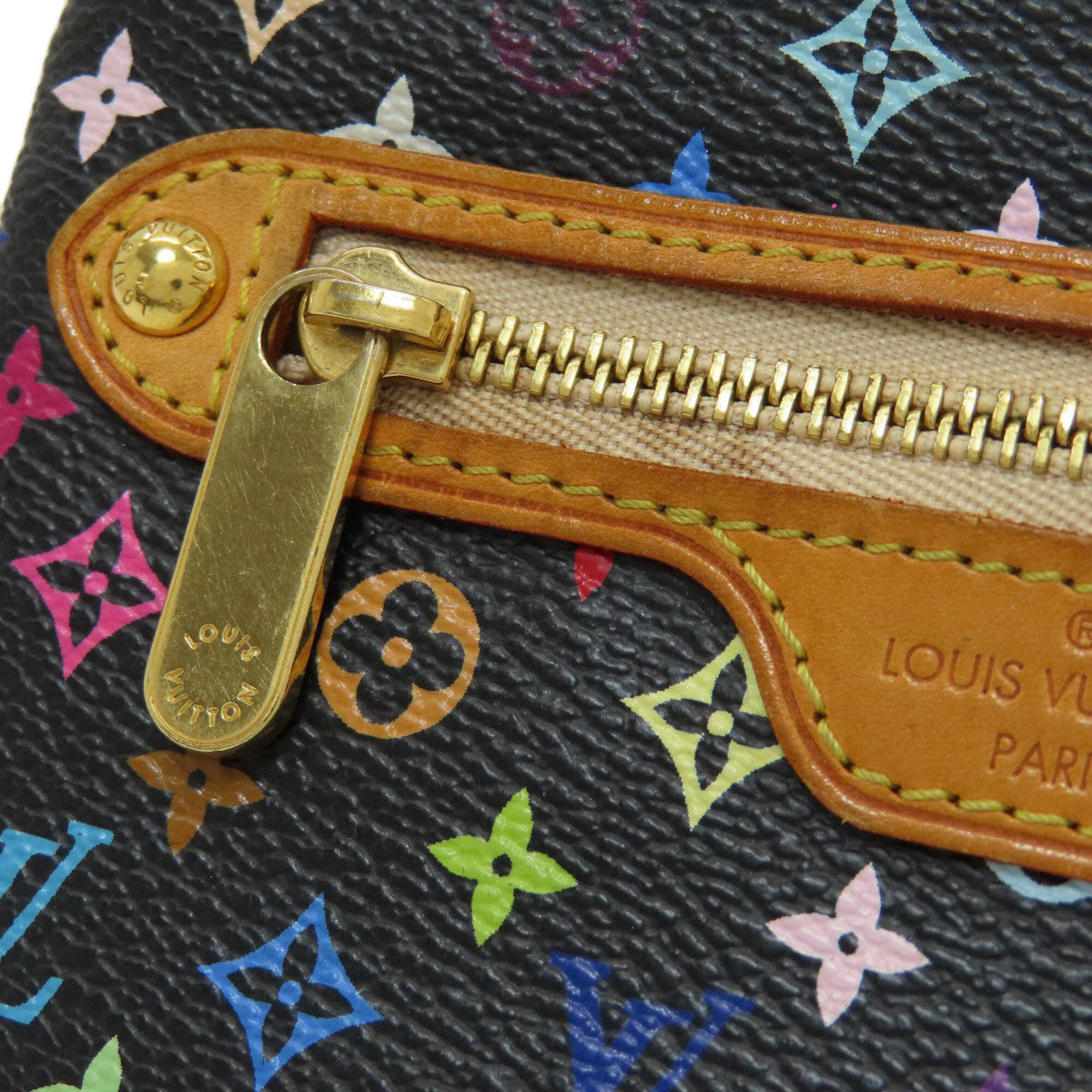 Louis Vuitton Black Multi-Color Monogram Multicolore Pochette (Pre-Owned)