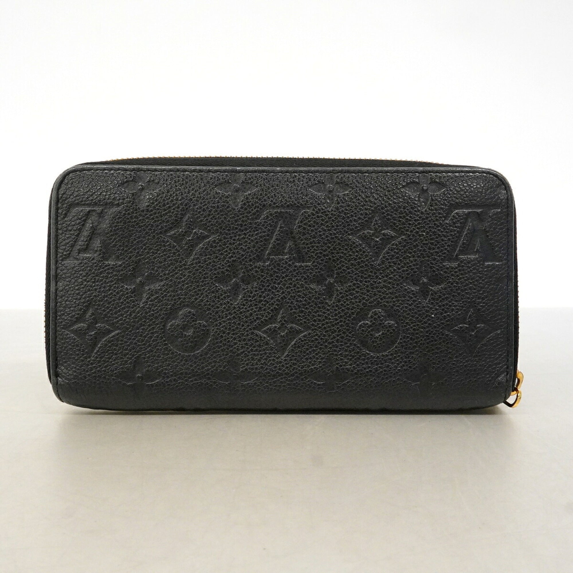 Louis Vuitton Noir Long Wallet (Bi-Fold) (Pre-Owned)