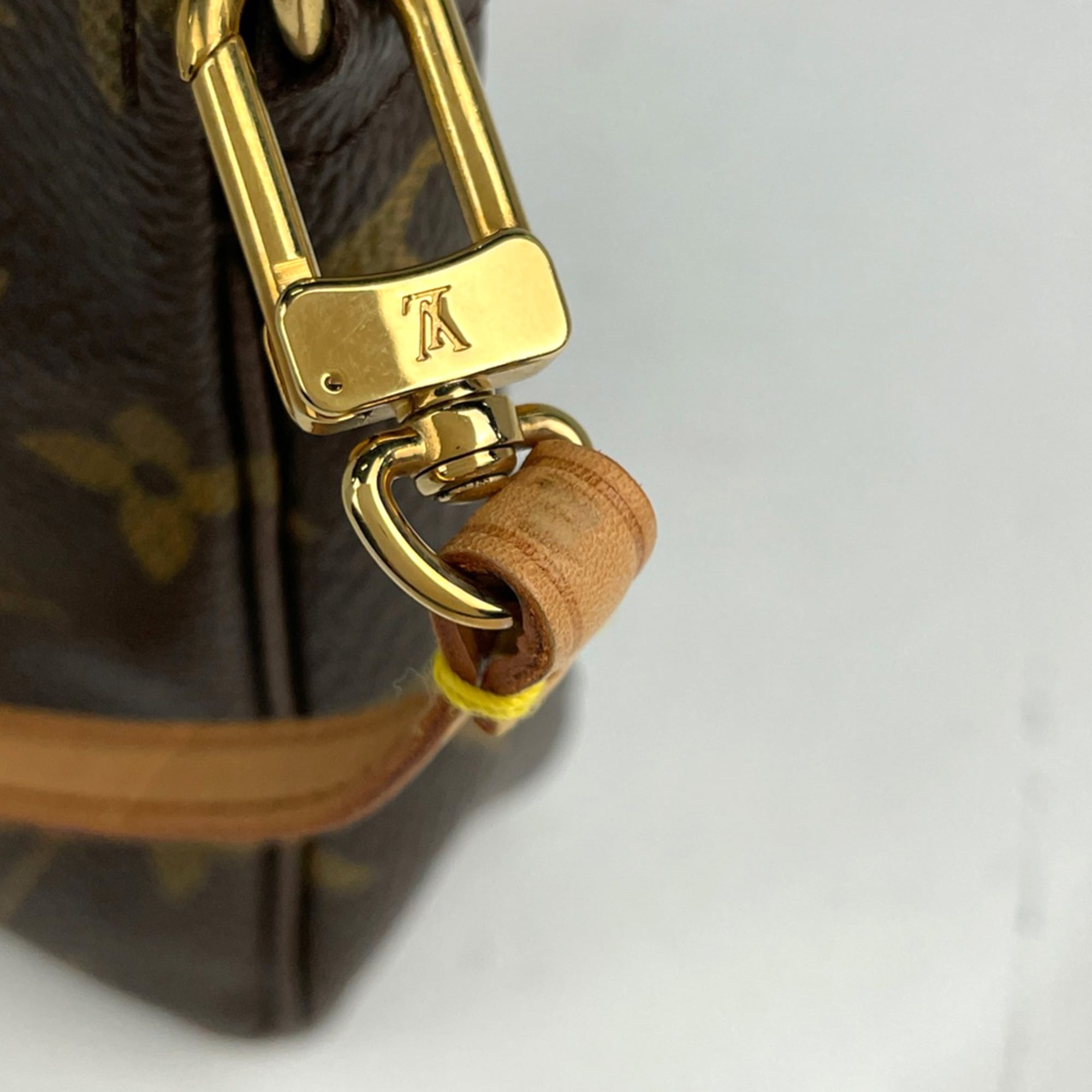 Louis Vuitton Brown Monogram Pochette Pouch (Pre-Owned)