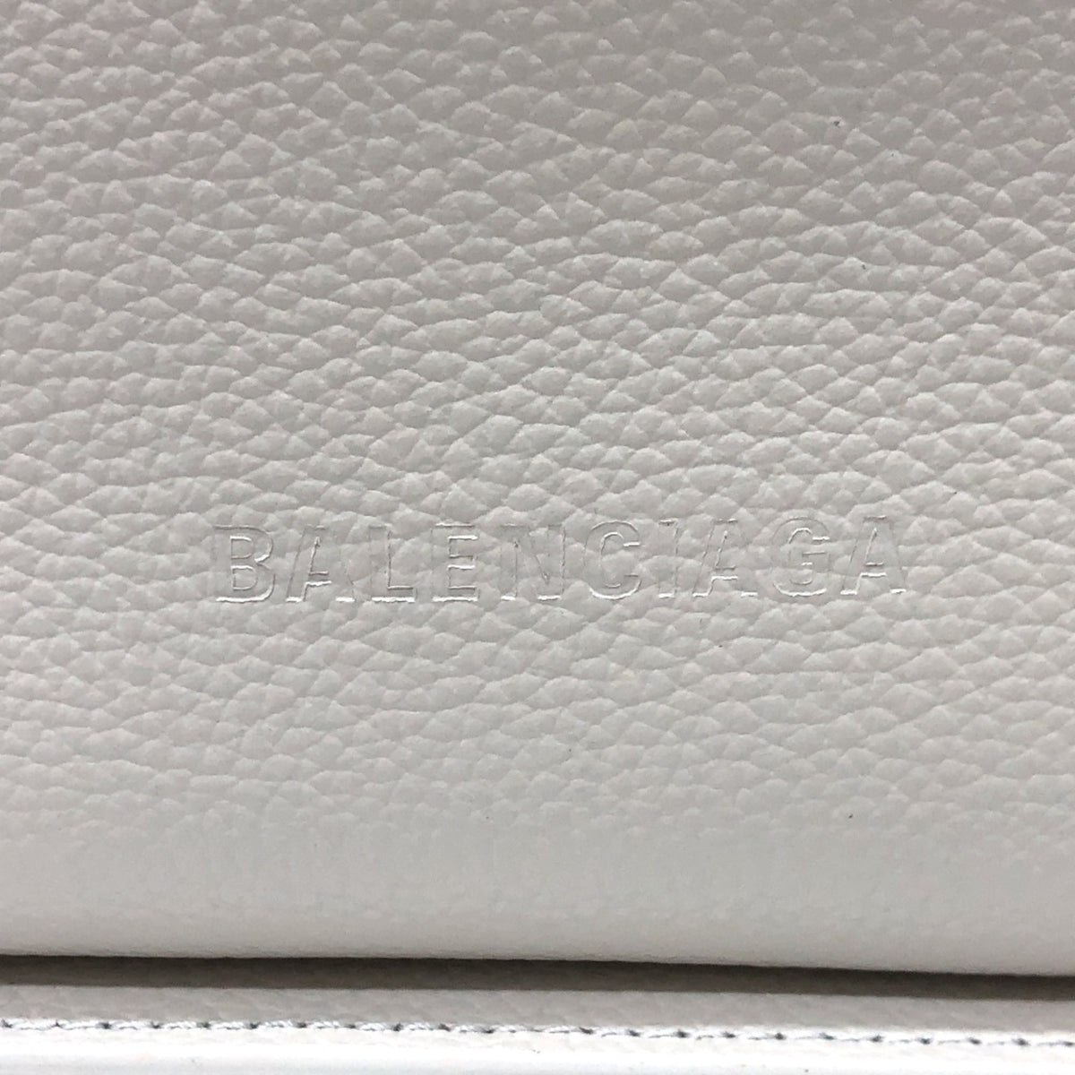 Balenciaga White Leather Shoulder Bag (Pre-Owned)