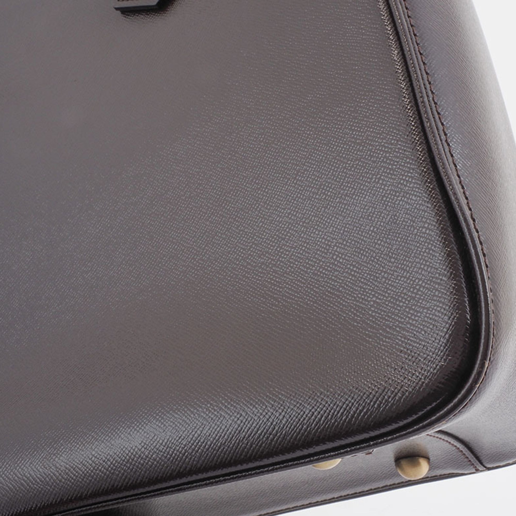 Burberry Brown Leather Handbag (Pre-Owned)