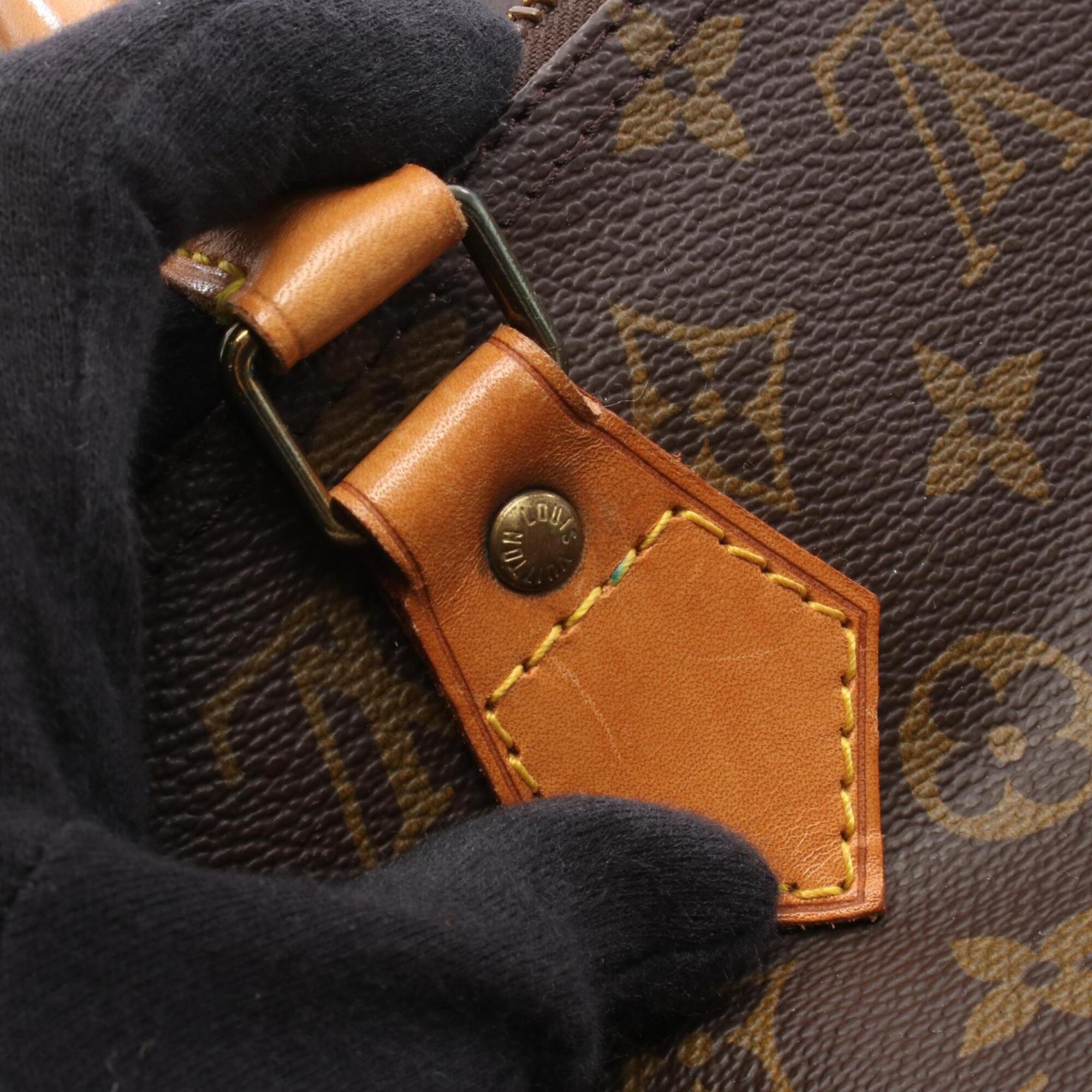 Louis Vuitton Brown Monogram Monogram Leather Handbag (Pre-Owned)