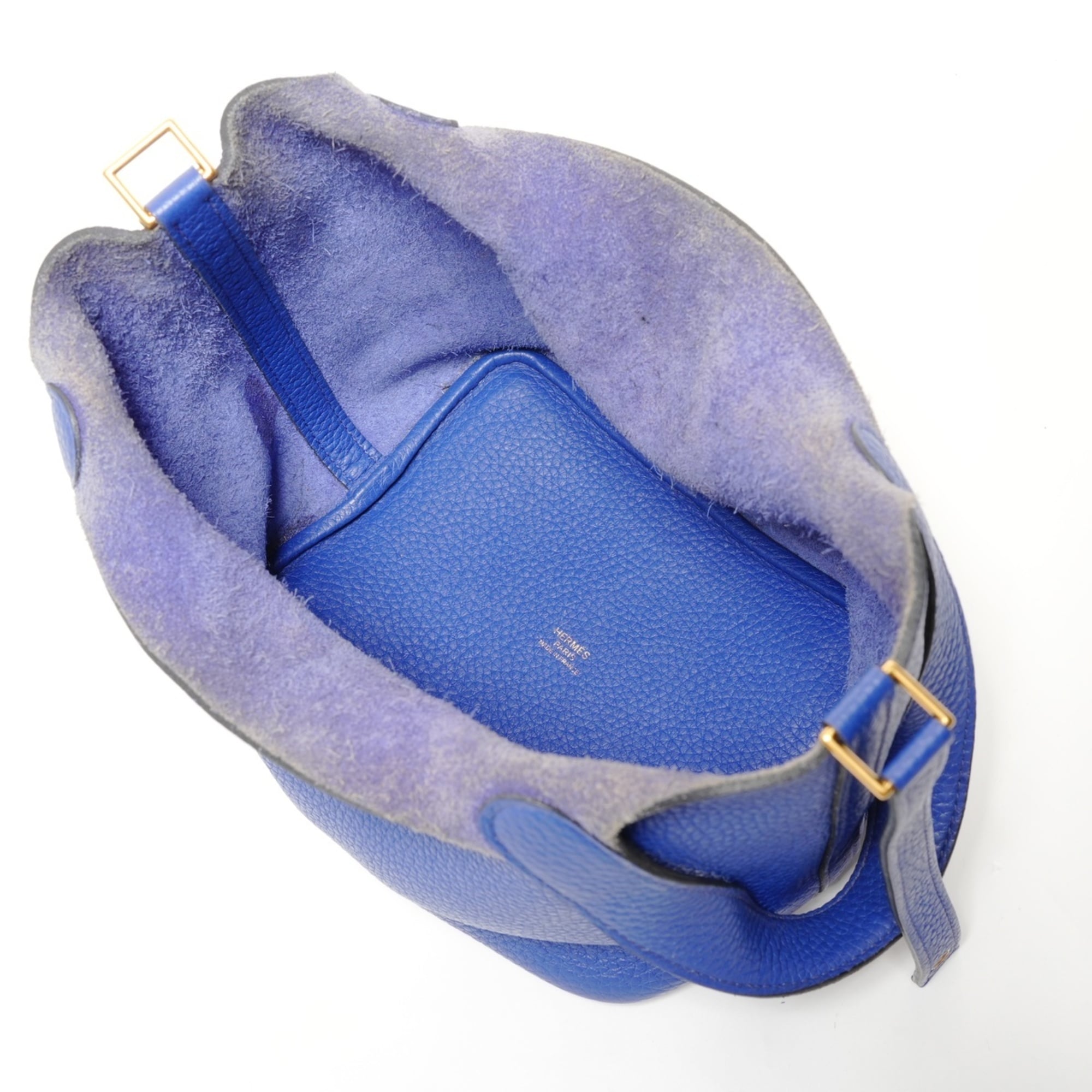 Hermes Picotin Blue Handbag (Pre-Owned)