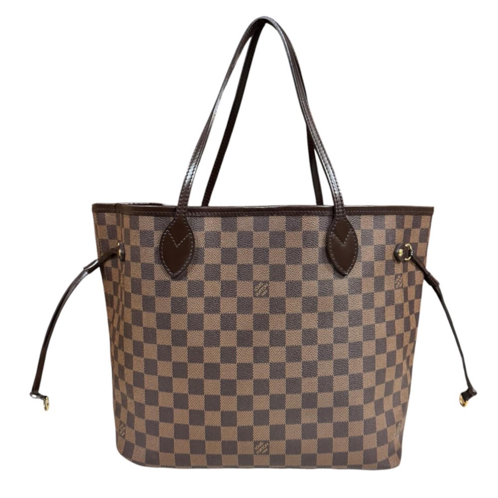 Louis Vuitton Damier Brown Damier Canvas Tote Bag (Pre-Owned)