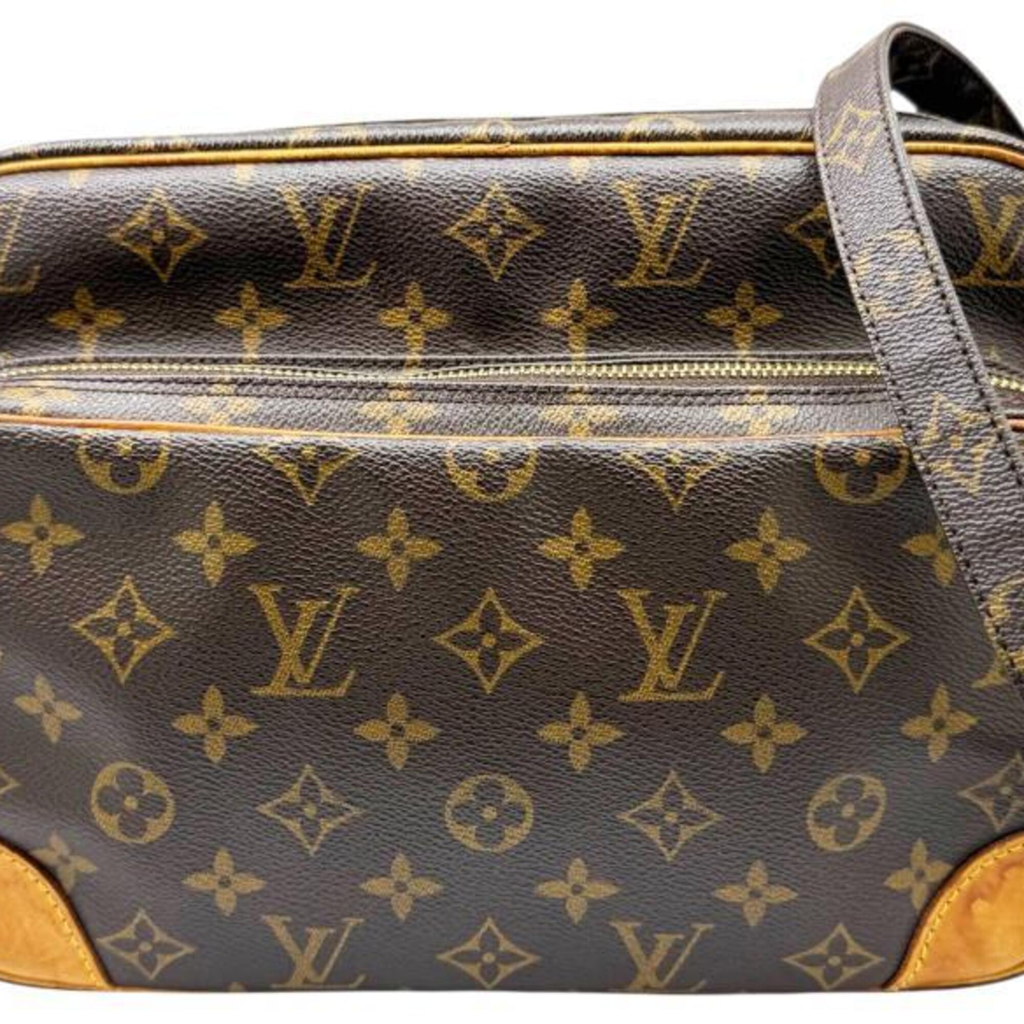 Louis Vuitton Brown Monogram Shoulder Bag (Pre-Owned)